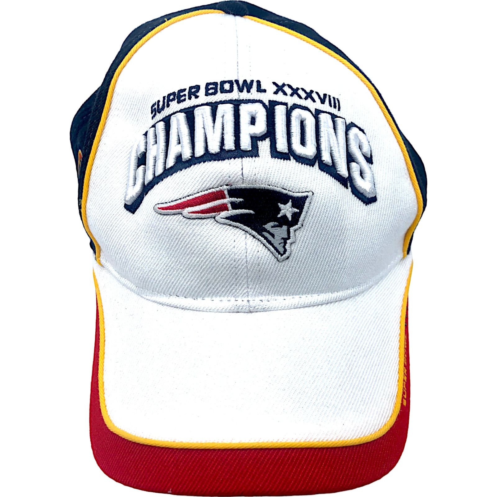 NFL × Reebok New England Patriots 2003 Super Bowl XXXVIII Champions Hat Size ONE SIZE - 1 Thumbnail