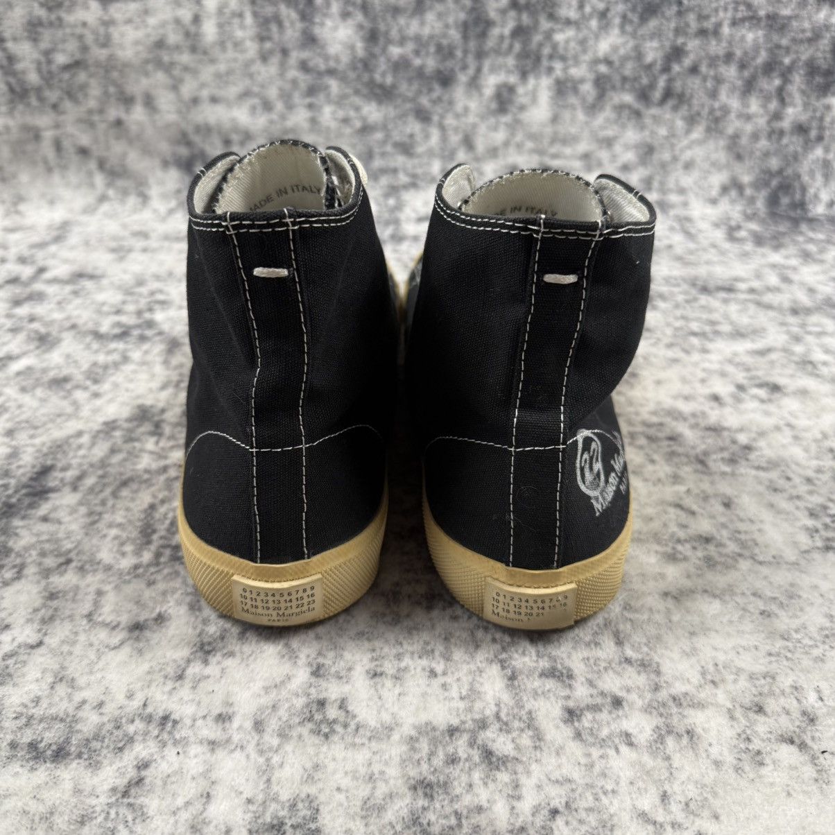 Maison Margiela Maison Margiela Vandal Tabi High Top Canvas Sneakers Size US 9 / EU 42 - 7 Thumbnail