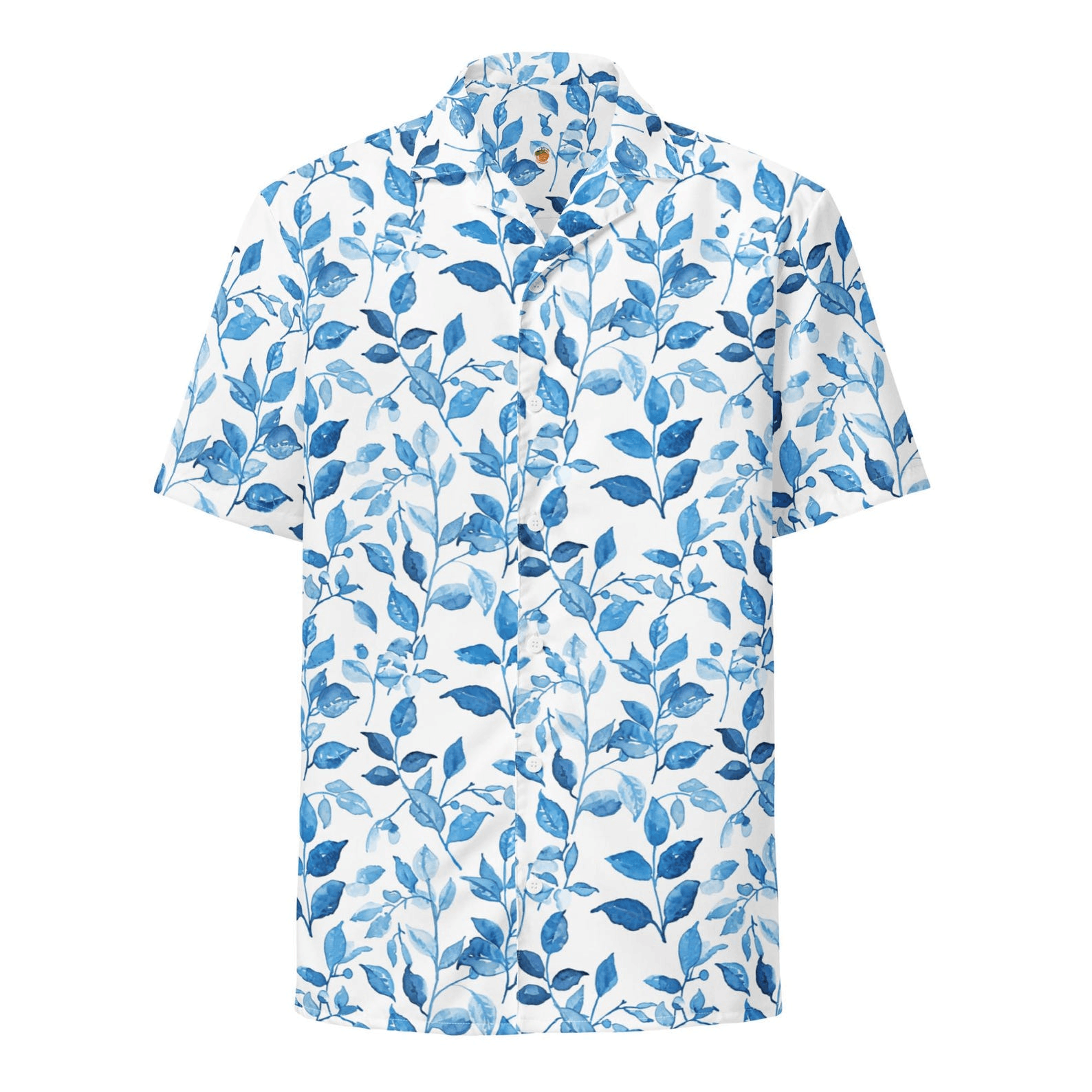 The Unbranded Brand Moon Leaves - Unisex button shirt Size US S / EU 44-46 / 1 - 1 Thumbnail