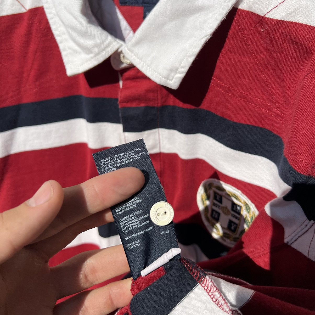 Tommy Hilfiger Tommy Hilfiger rugby sweatshirt long sleeve Size US XL / EU 56 / 4 - 5 Thumbnail