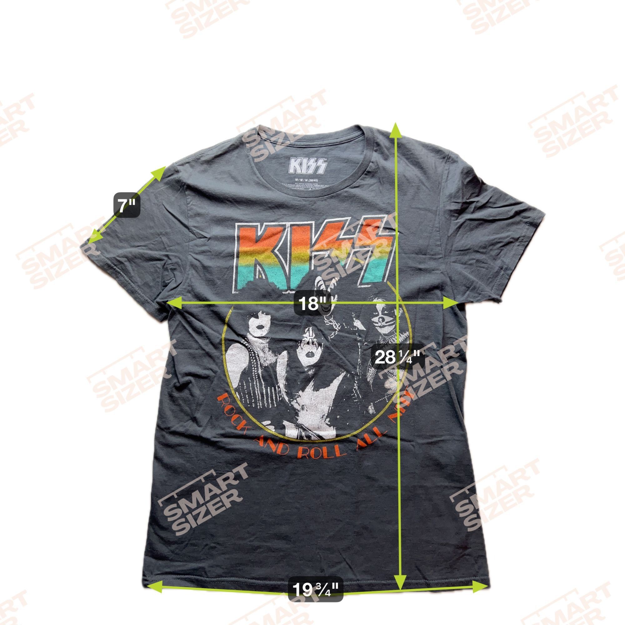 Band Tees KISS Rock And Roll All Nite Med T-Shirt Shirt Size US M / EU 48-50 / 2 - 5 Thumbnail