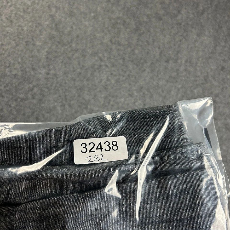 Vince Vince Pants Womens 26 Blue Cargo Tapered Leg Lyocell Linen Size 30" / US 8 / IT 44 - 10 Thumbnail