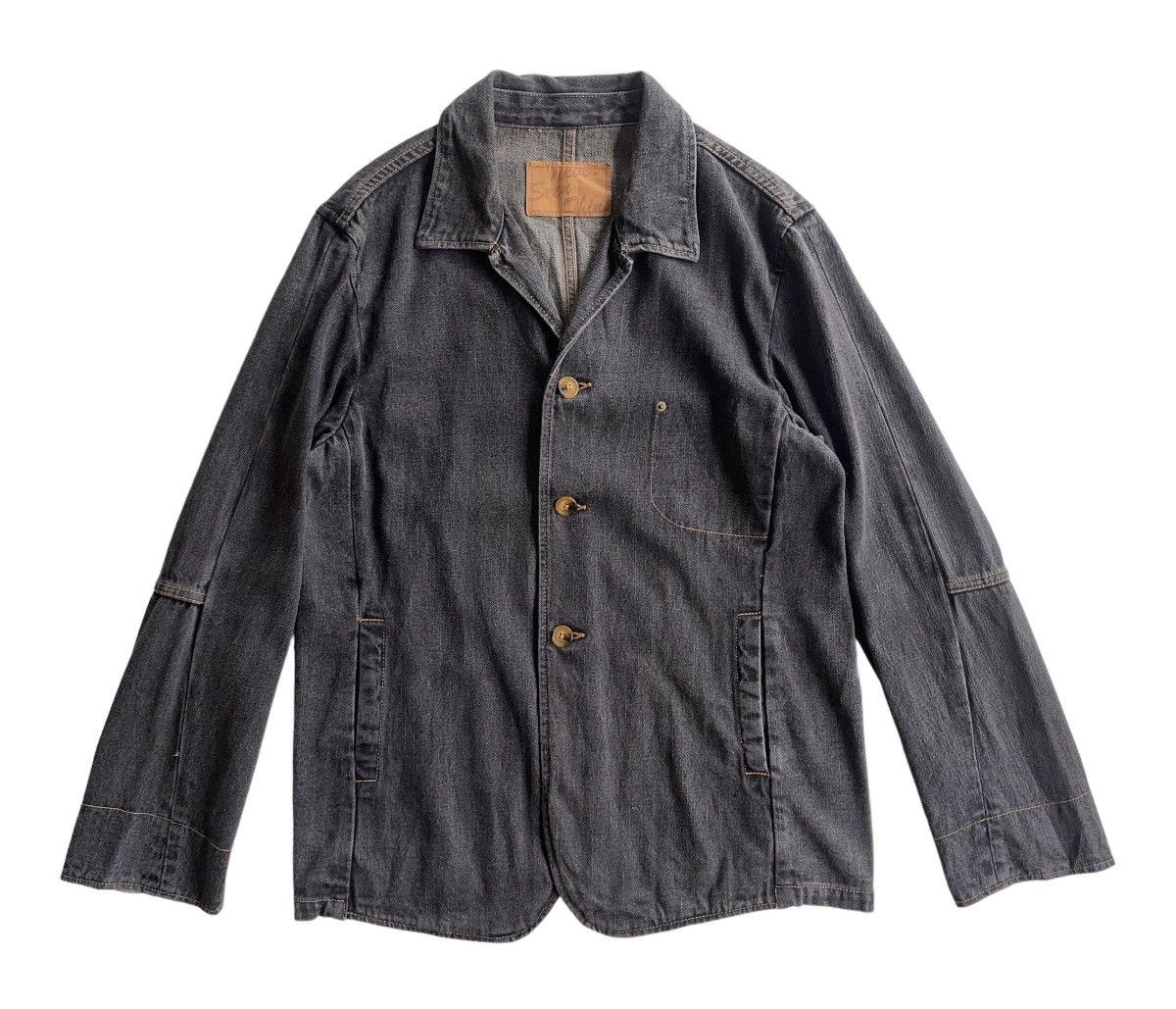 Japanese Brand Vintage Workers Japan Denim Jacket Size US M / EU 48-50 / 2 - 2 Thumbnail