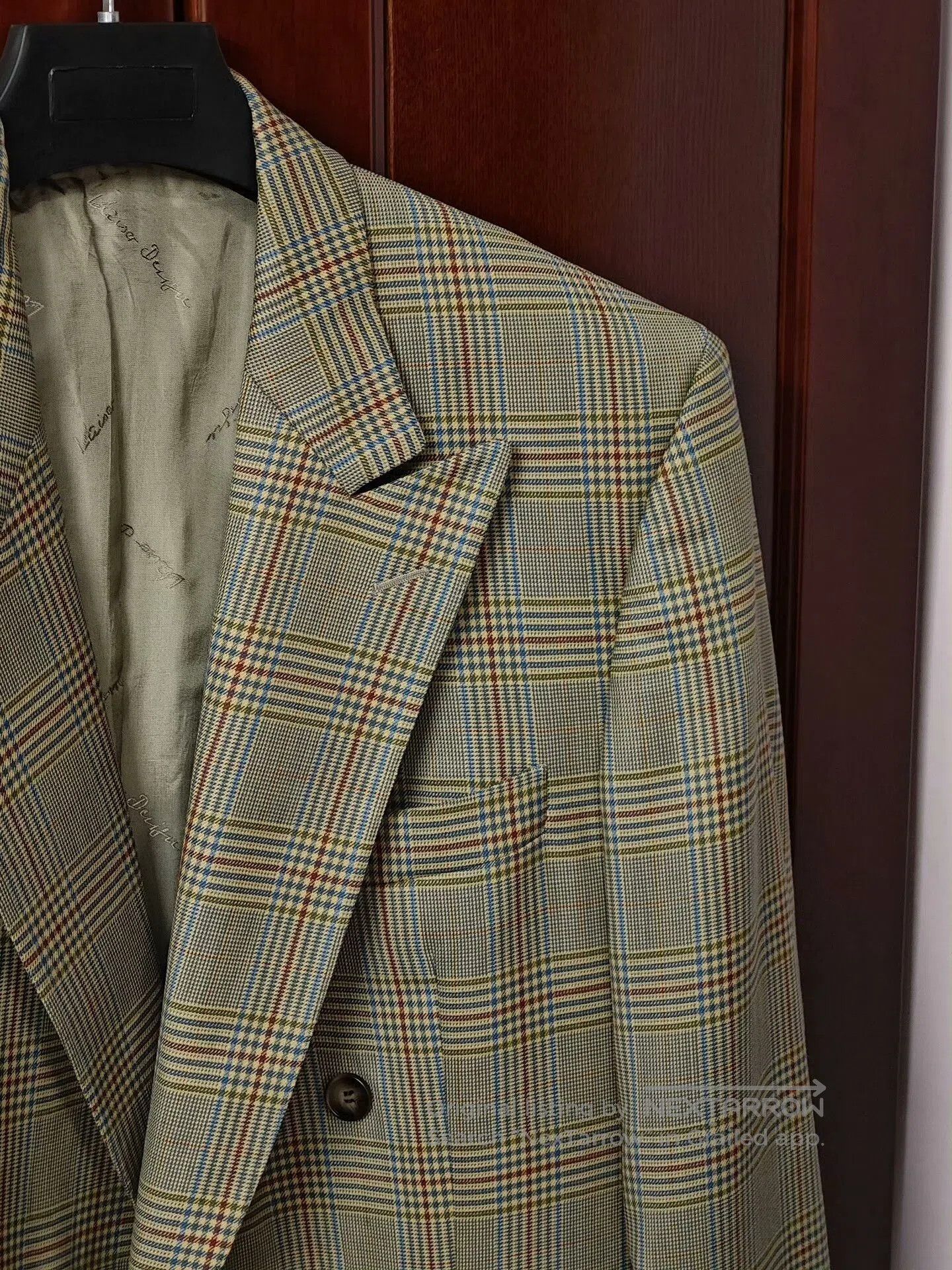 Japanese Brand Vintage Wool Blazer with Double Breasts. Size US L / EU 52-54 / 3 - 2 Thumbnail