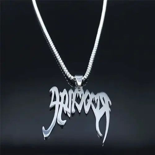 Other Silver Color Revenge Pendant Necklace Size ONE SIZE - 4 Thumbnail