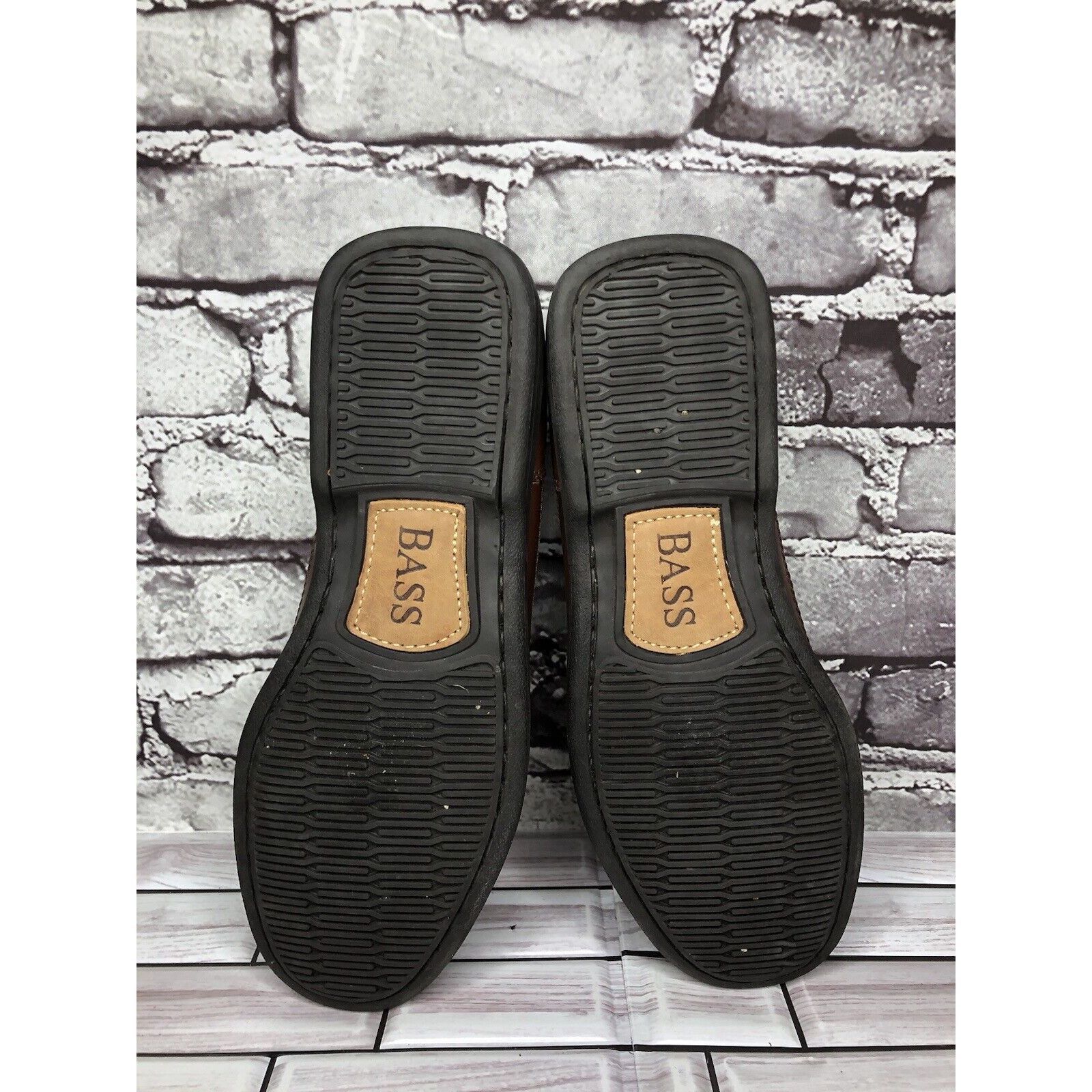 Bass Bass Strout Brown Leather Tassel Loafers SlipOn Casual Shoes Size US 7.5 / EU 40-41 - 13 Thumbnail