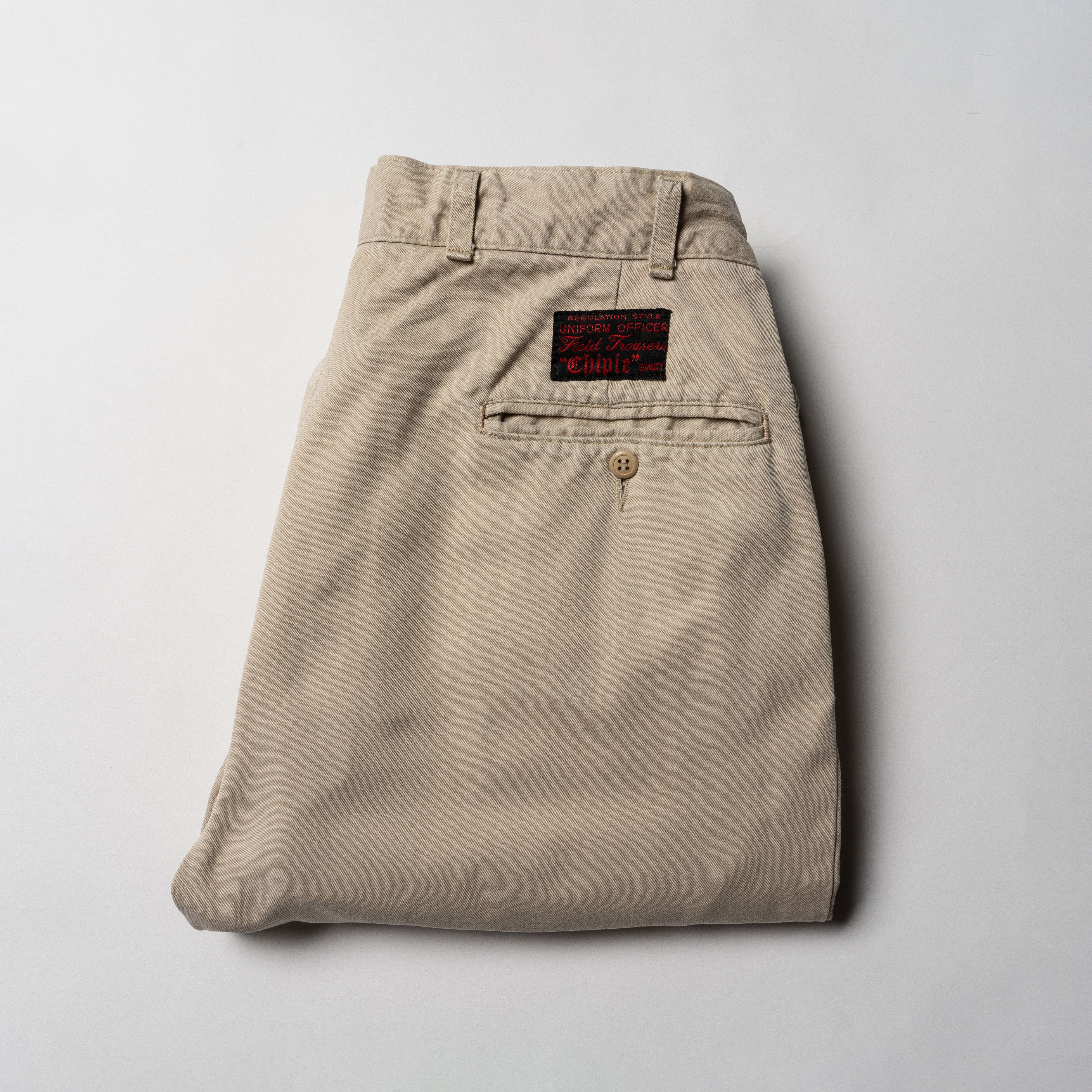 Other 🔵CHIPIE Vintage Field Trousers Beige Chino Pants Size US 32 / EU 48 - 1 Thumbnail
