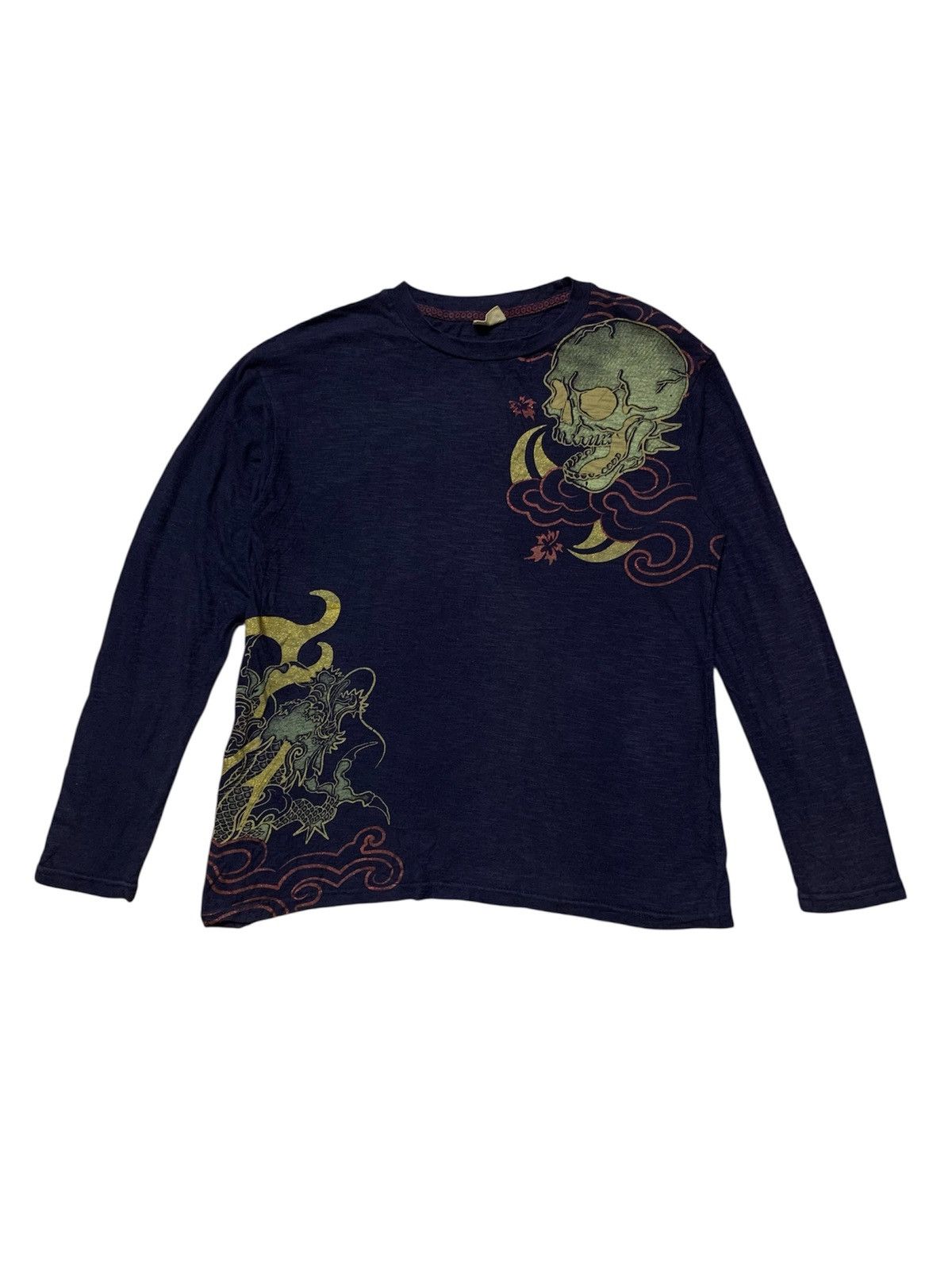 Japanese Brand Japanese Brand Strange Heaven Dragon Skull Tattoo Sukajan Size US M / EU 48-50 / 2 - 2 Thumbnail