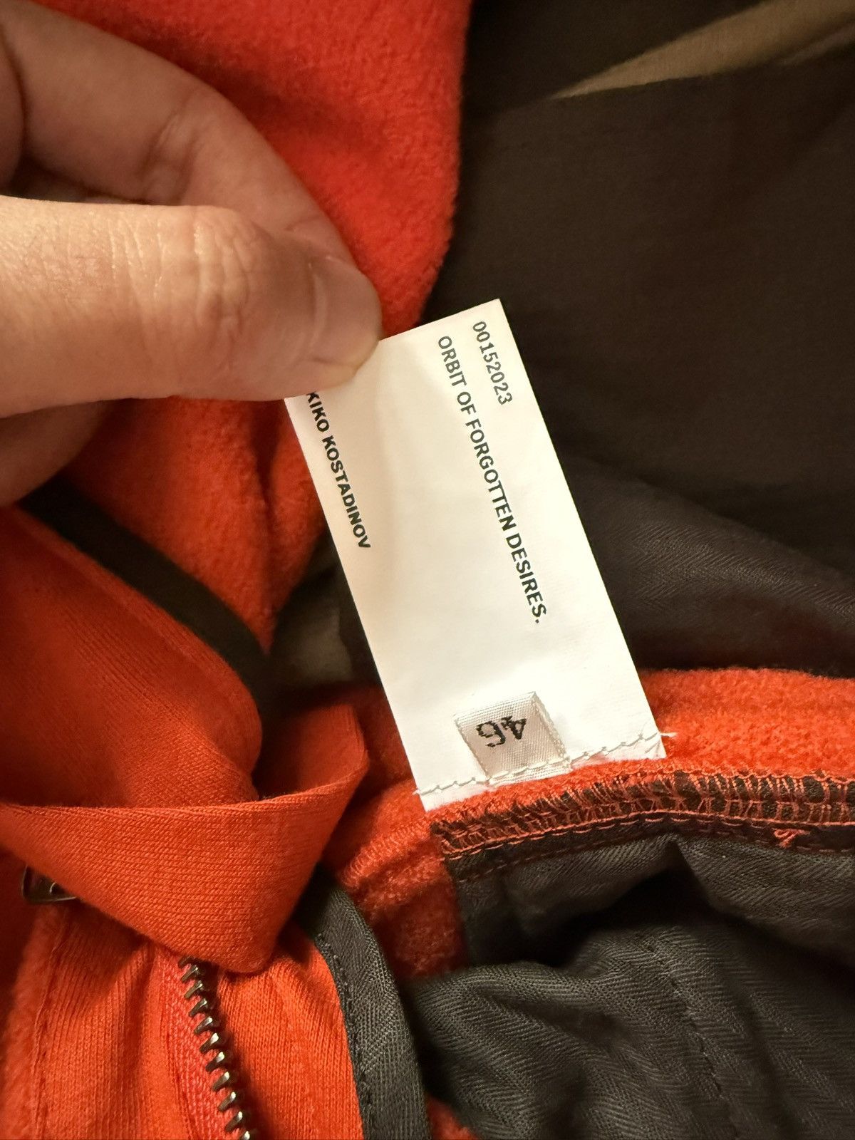Kiko Kostadinov Meno Trousers | Tangerine/Lichen Green | 46 Size US 30 / EU 46 - 4 Thumbnail