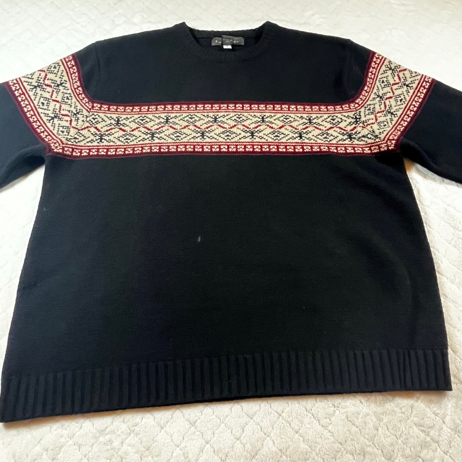 Banana Republic Vintage Banana Republic Sweater Men's XL 100% Lambswool Size US XL / EU 56 / 4 - 4 Thumbnail