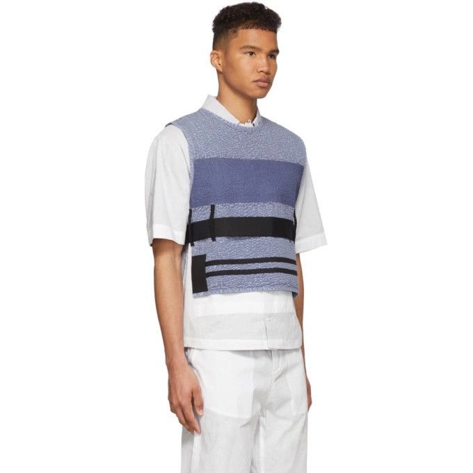 Craig Green Craig Green Quilted Acid-Washed Vest – Runway Piece (FW19) Size US M / EU 48-50 / 2 - 2 Thumbnail