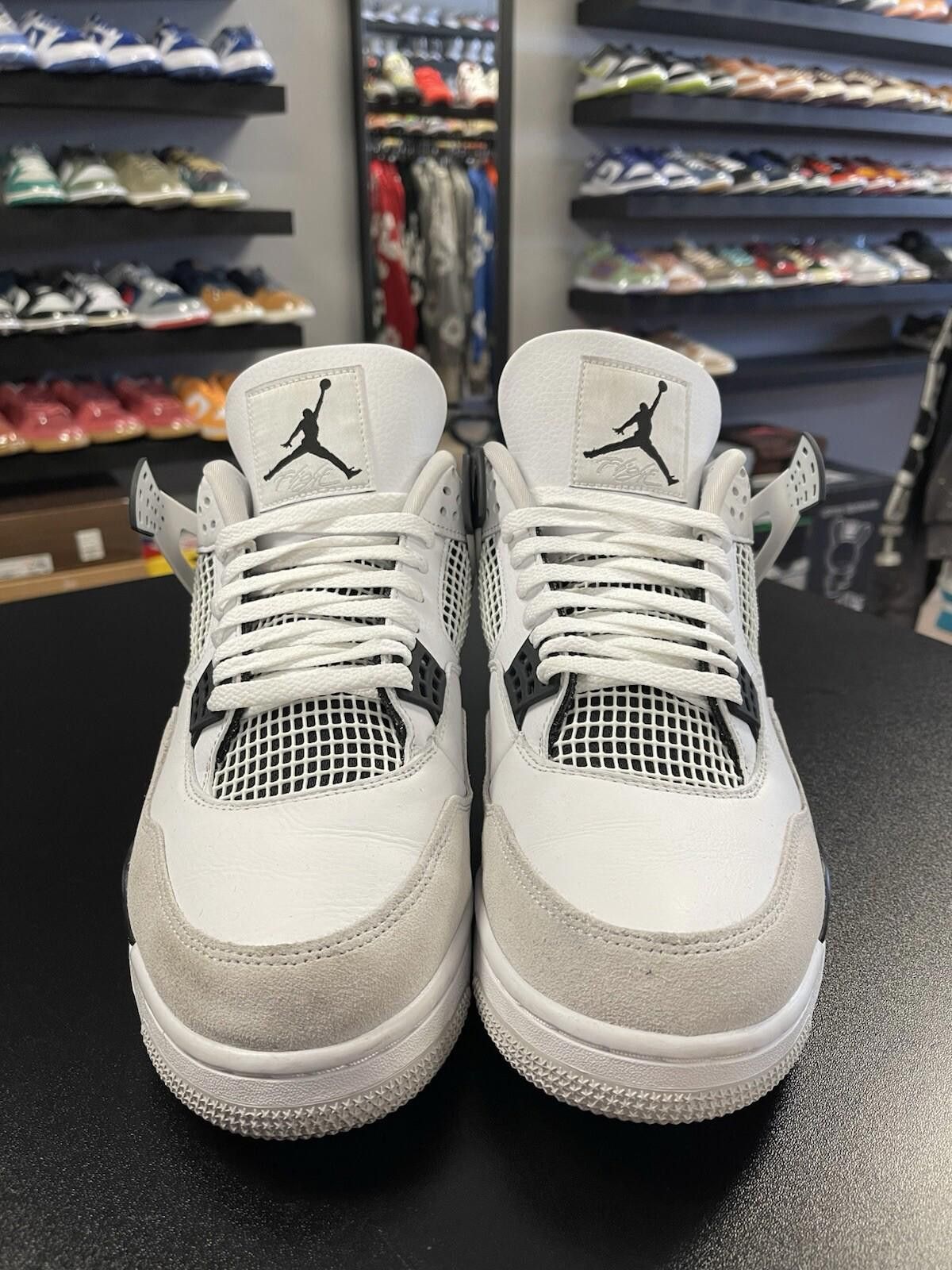 Jordan Brand Size 12.5 - Air Jordan 4 Retro Military Black DH6927-111 Size US 12.5 / EU 45-46 - 2 Thumbnail