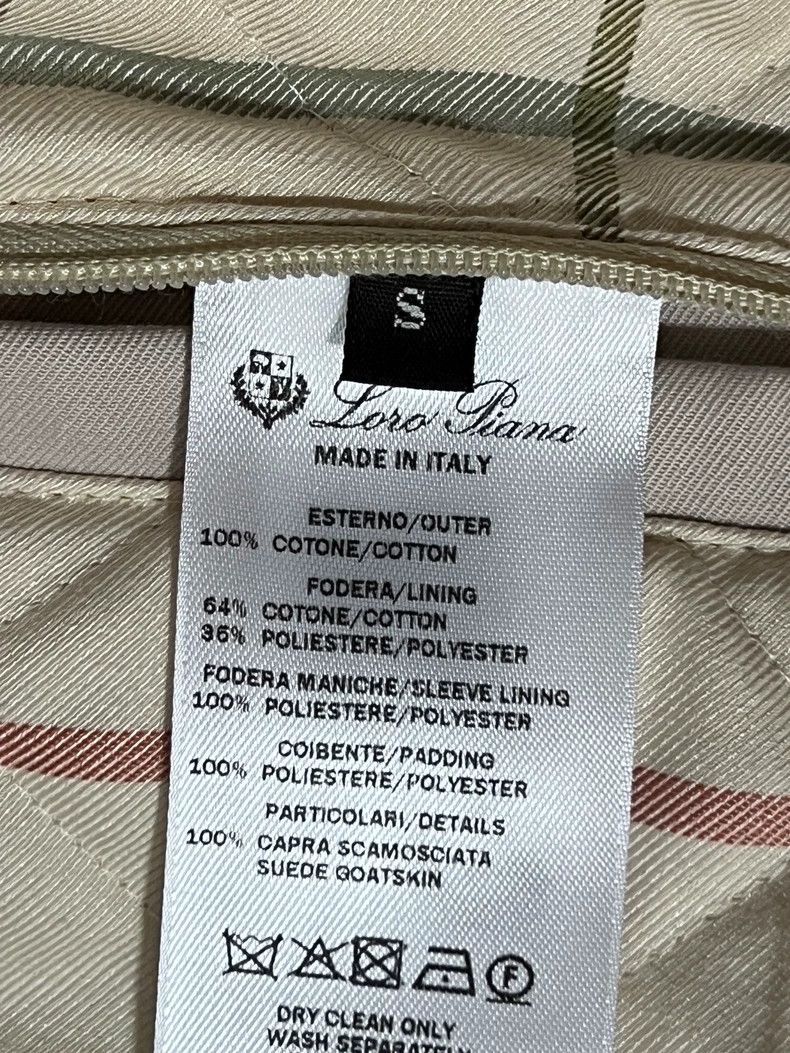 Loro Piana LORO PIANA Full cotton padded cotton coat in hunting style Size US M / EU 48-50 / 2 - 4 Thumbnail