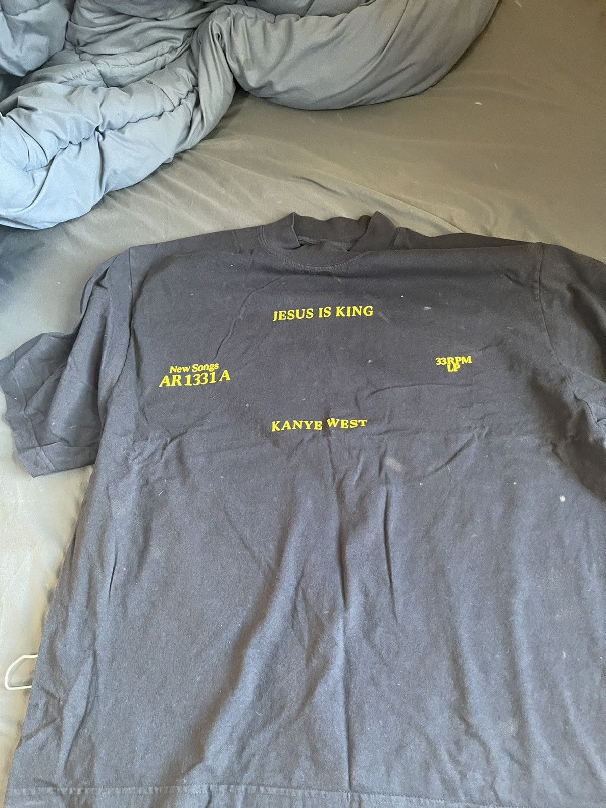 Kanye West × Yeezy Kanye West Jesus Is King Vinyl T-Shirt II Size US L / EU 52-54 / 3 - 1 Thumbnail