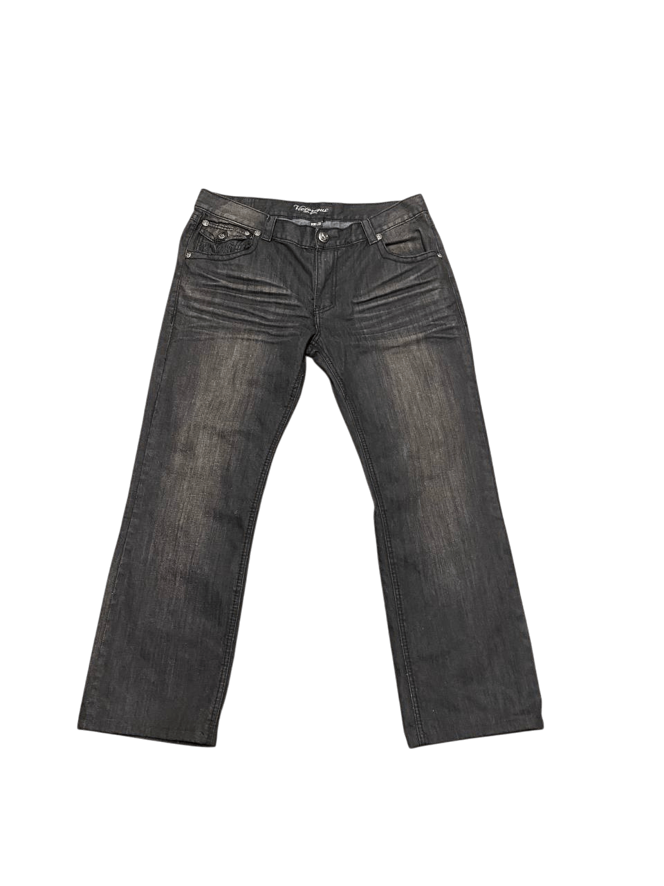 Other Black Y2K Victorious straight leg jeans Size US 38 / EU 54 - 1 Thumbnail