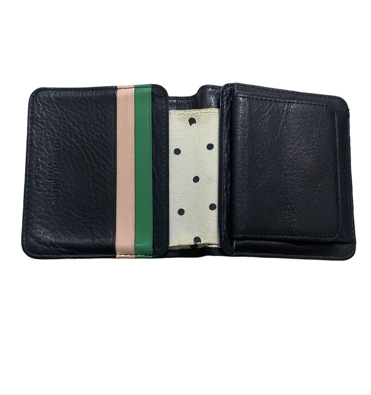 Genuine Leather × Issey Miyake × Tsumori Chisato Tsumori Chisato Leather Small Bifold Wallet Spellout Size ONE SIZE - 3 Thumbnail