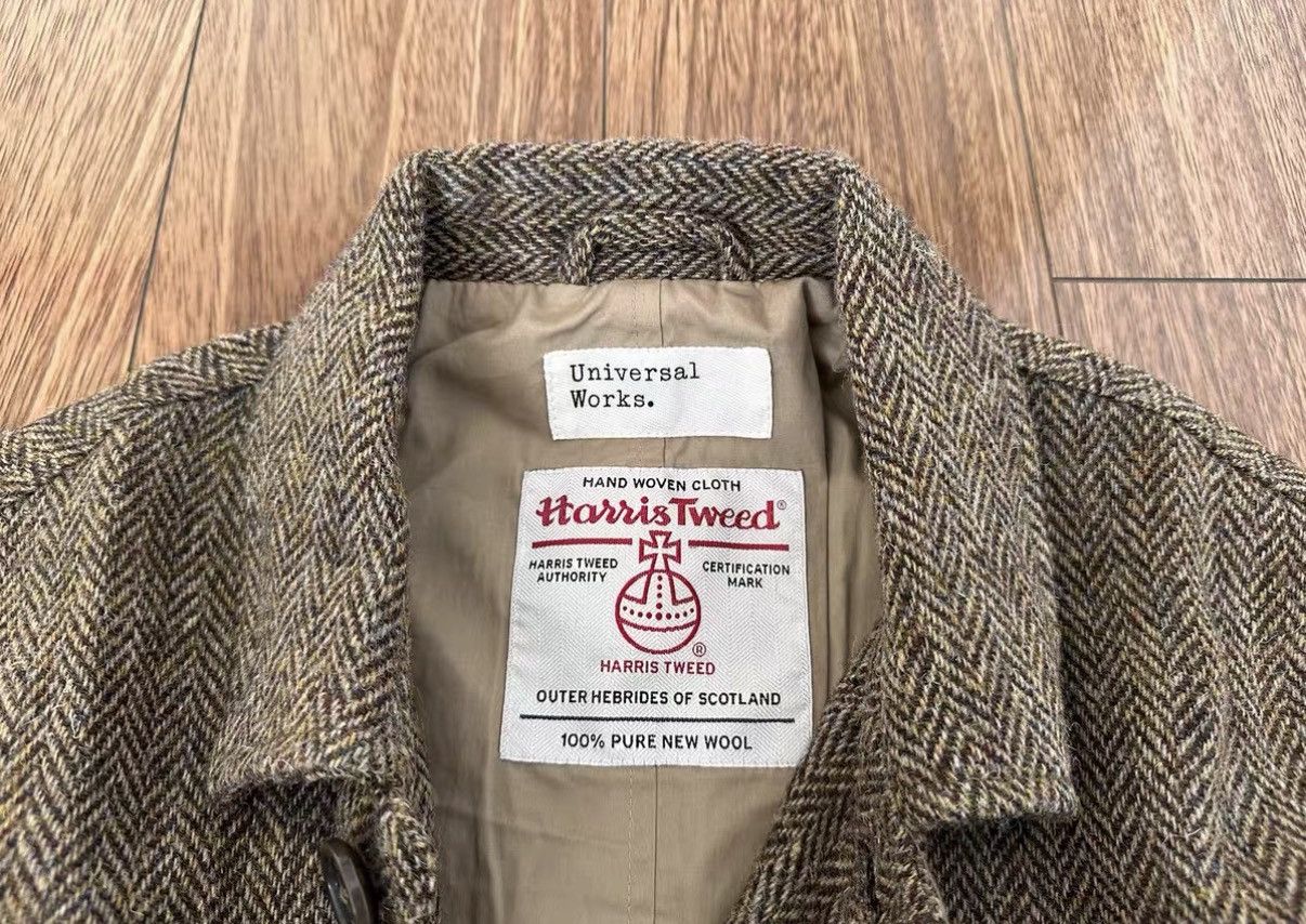Universal Works Universal Works Harris Tweed 100% wool tweed suit jacket Size US S / EU 44-46 / 1 - 3 Thumbnail
