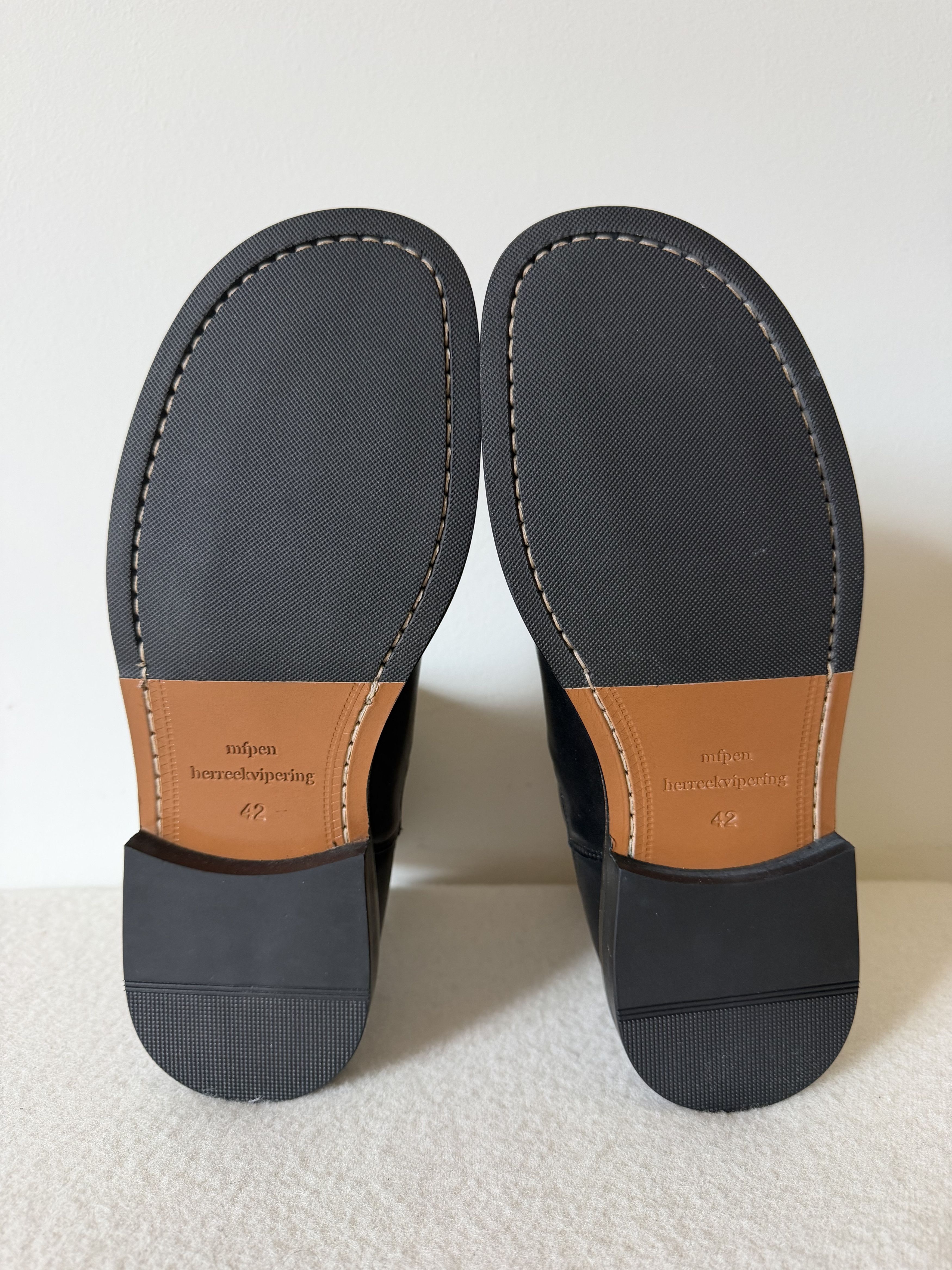 Mfpen Mfpen Core Chelsea Boots in Black Leather Size US 9 / EU 42 - 6 Thumbnail