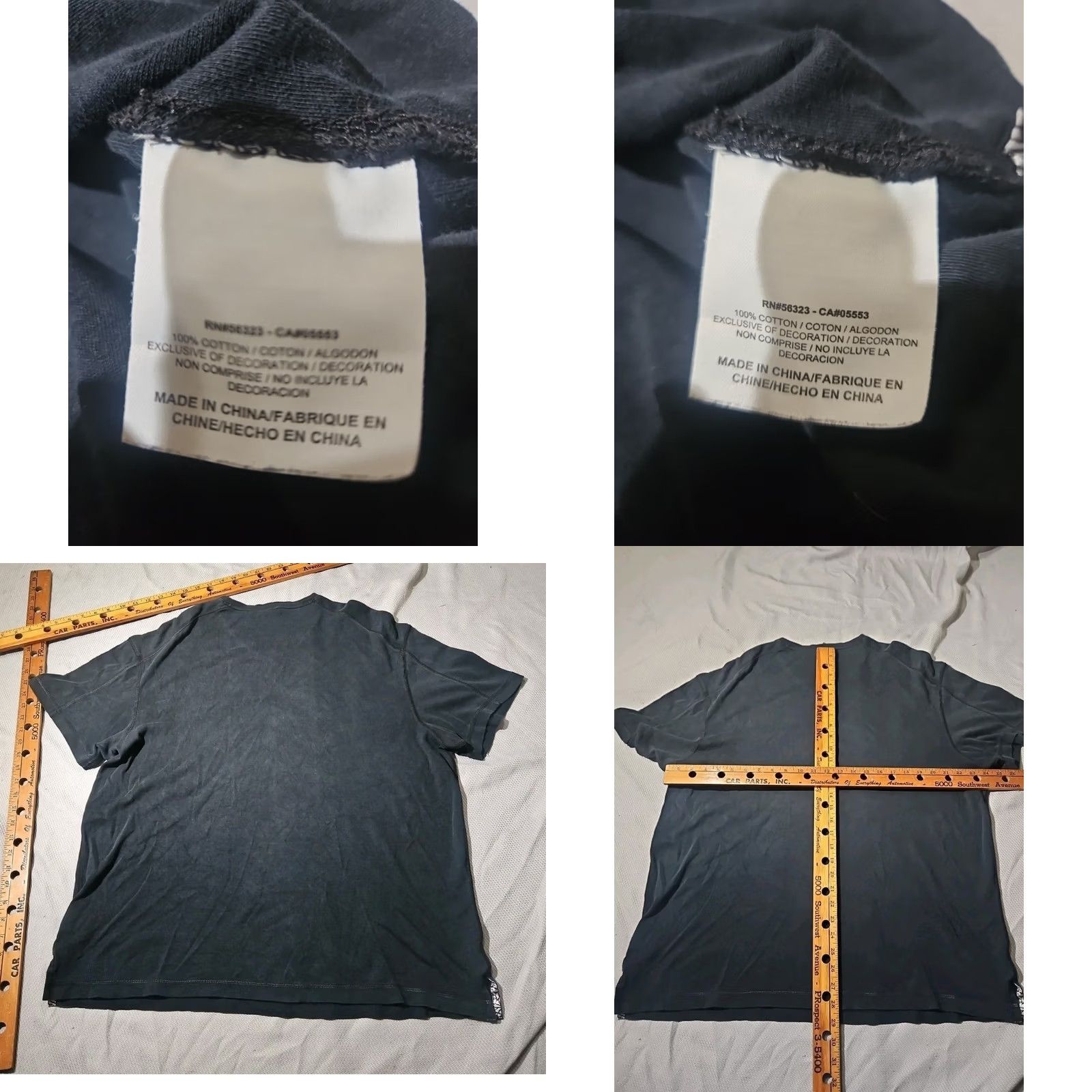 Jordan Brand VINTAGE Air Jordan Shirt Mens 2XL XXL Black Charcoal Jumpman Logo Vneck Casual Tee Size US XXL / EU 58 / 5 - 8 Thumbnail