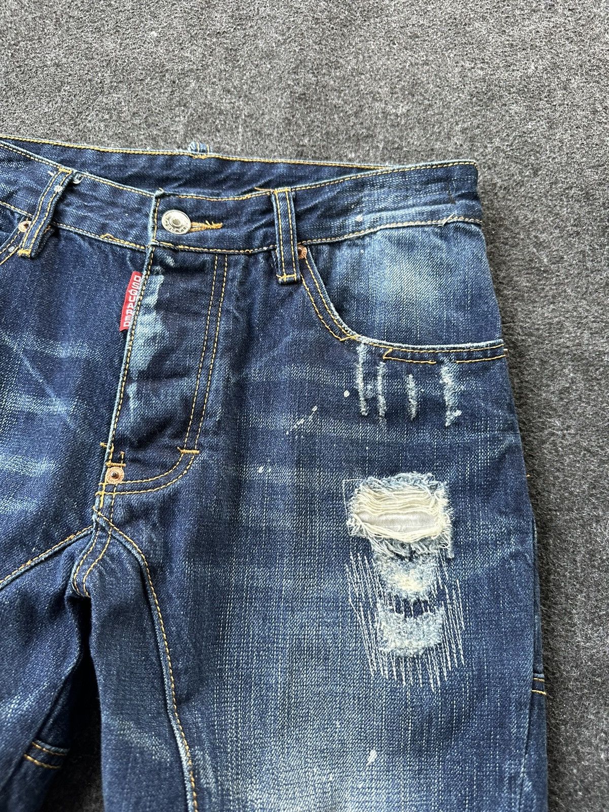 Dsquared2 Dsquared2 Italy Crop Skinny Denim D242 Size US 28 / EU 44 - 3 Thumbnail