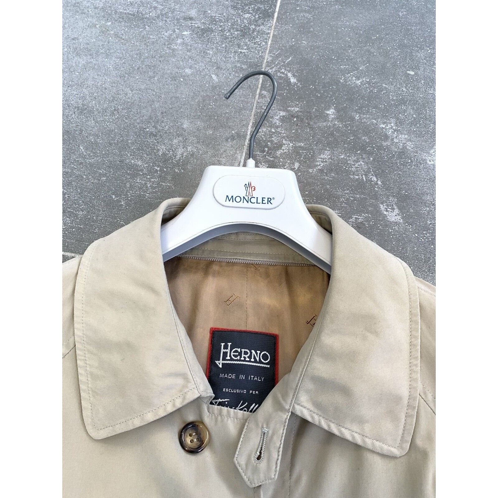 Herno × Vintage Men's HERNO Trench Coat Formal Jacket Mac Size EU 50 - 52 L Size US L / EU 52-54 / 3 - 11 Thumbnail