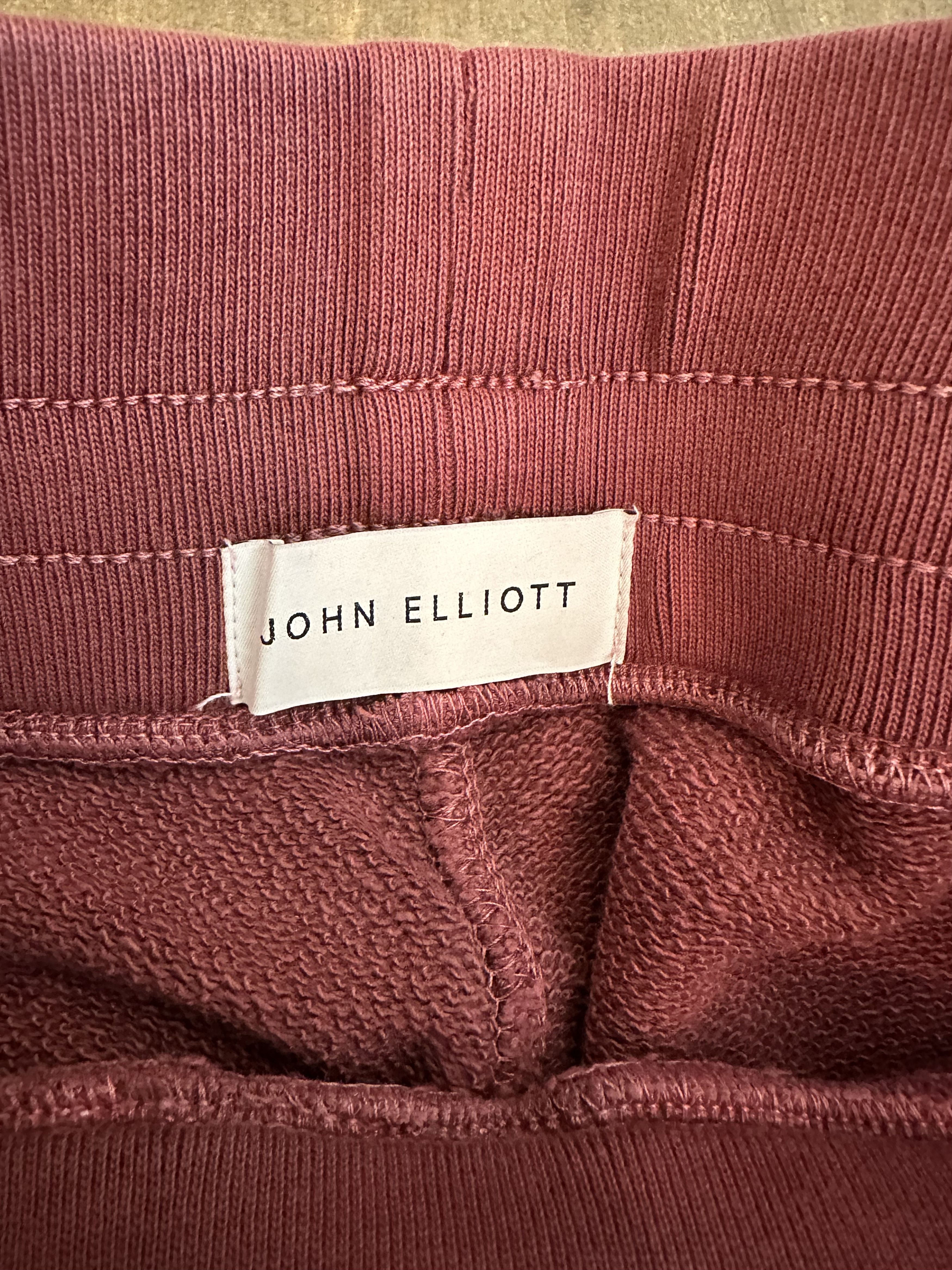 John Elliott John Elliott Maroon Escobar Sweatpants Size US 28 / EU 44 - 4 Thumbnail