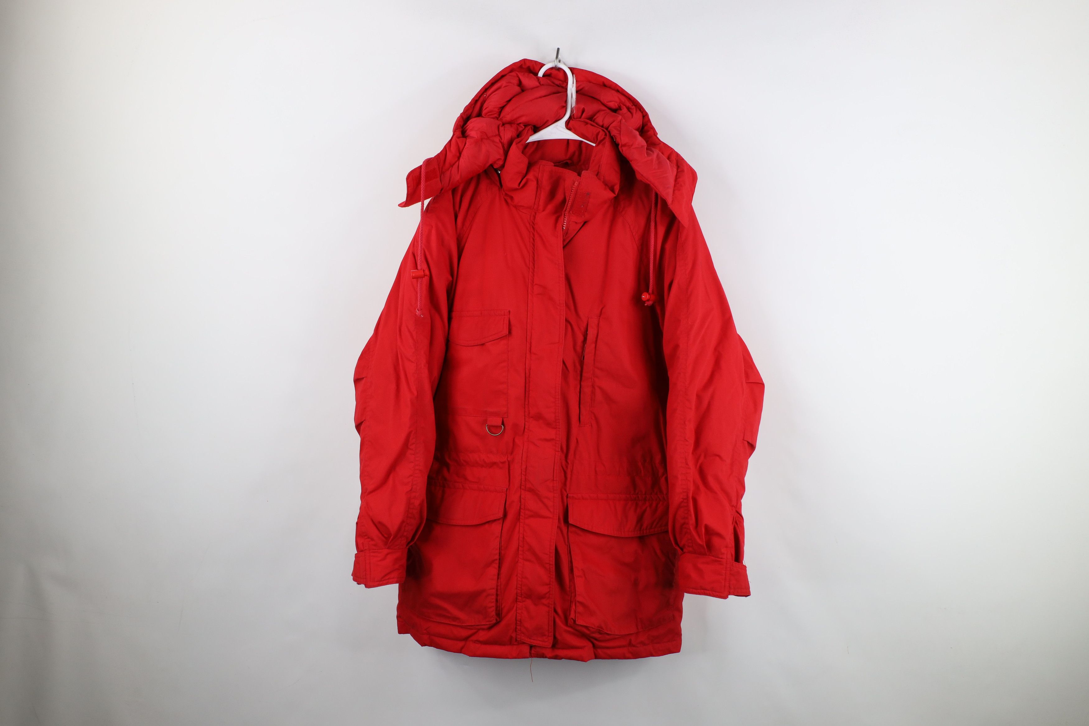 Eddie Bauer Vintage 90s Eddie Bauer Duck Down Hooded Puffer Jacket Size M / US 6-8 / IT 42-44 - 1 Thumbnail
