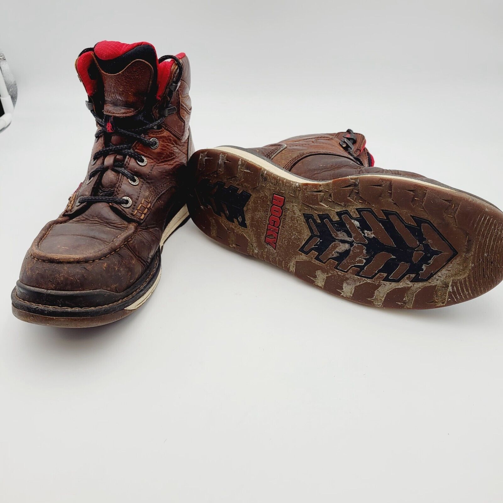 Rocky Rocky Rams Horn Work Safety Boots Waterproof 12 W Size US 12 / EU 45 - 6 Thumbnail