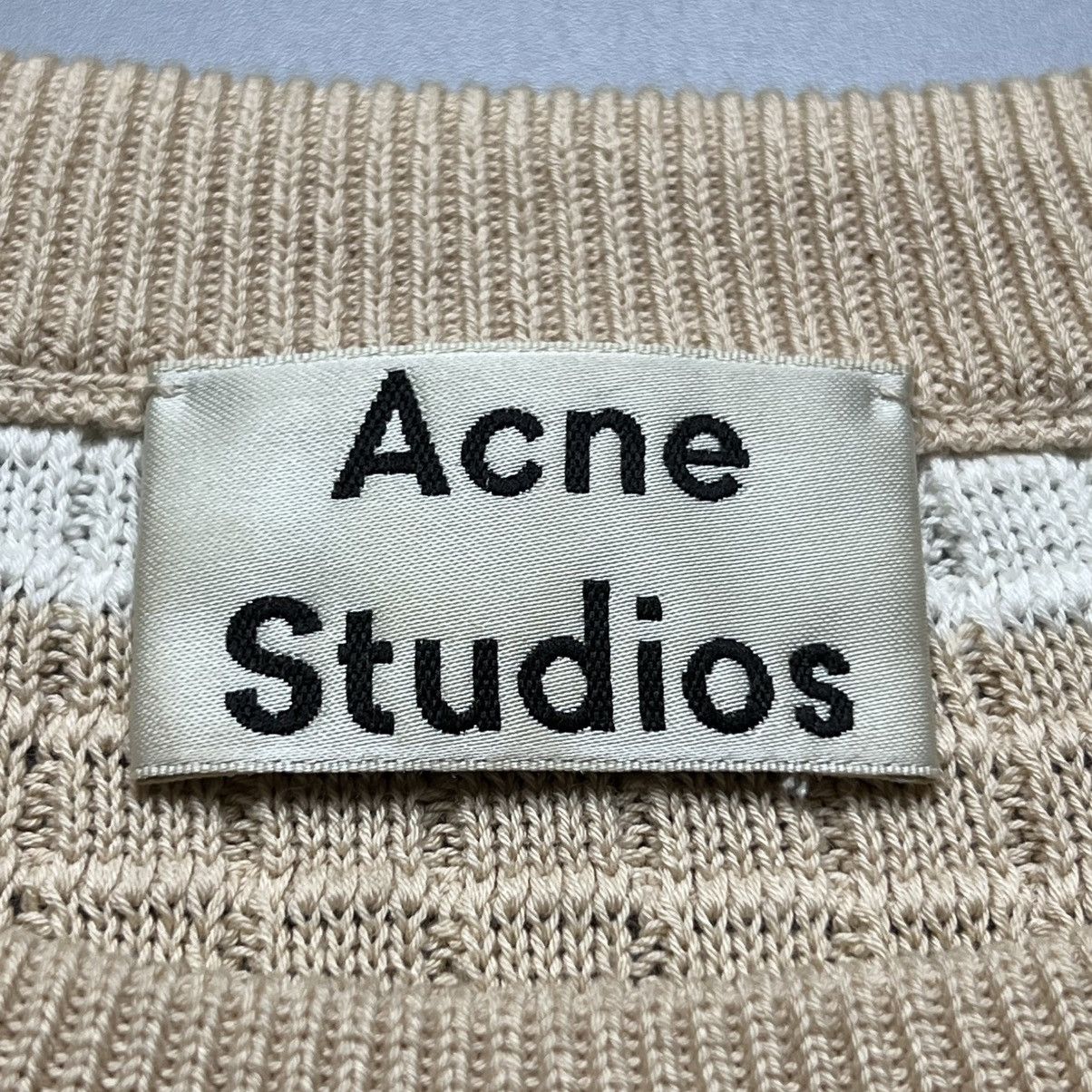 Acne Studios Acne Studios - KOOS waffle Knitted Sweater Size US M / EU 48-50 / 2 - 10 Thumbnail