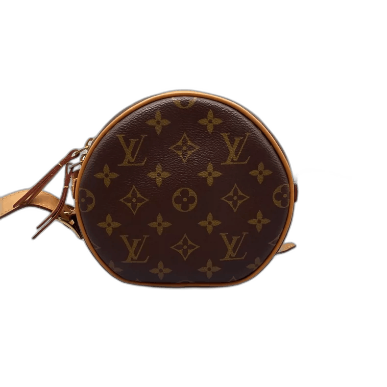 Louis Vuitton Classic Monogram Round Crossbody Bag in Brown, Men's