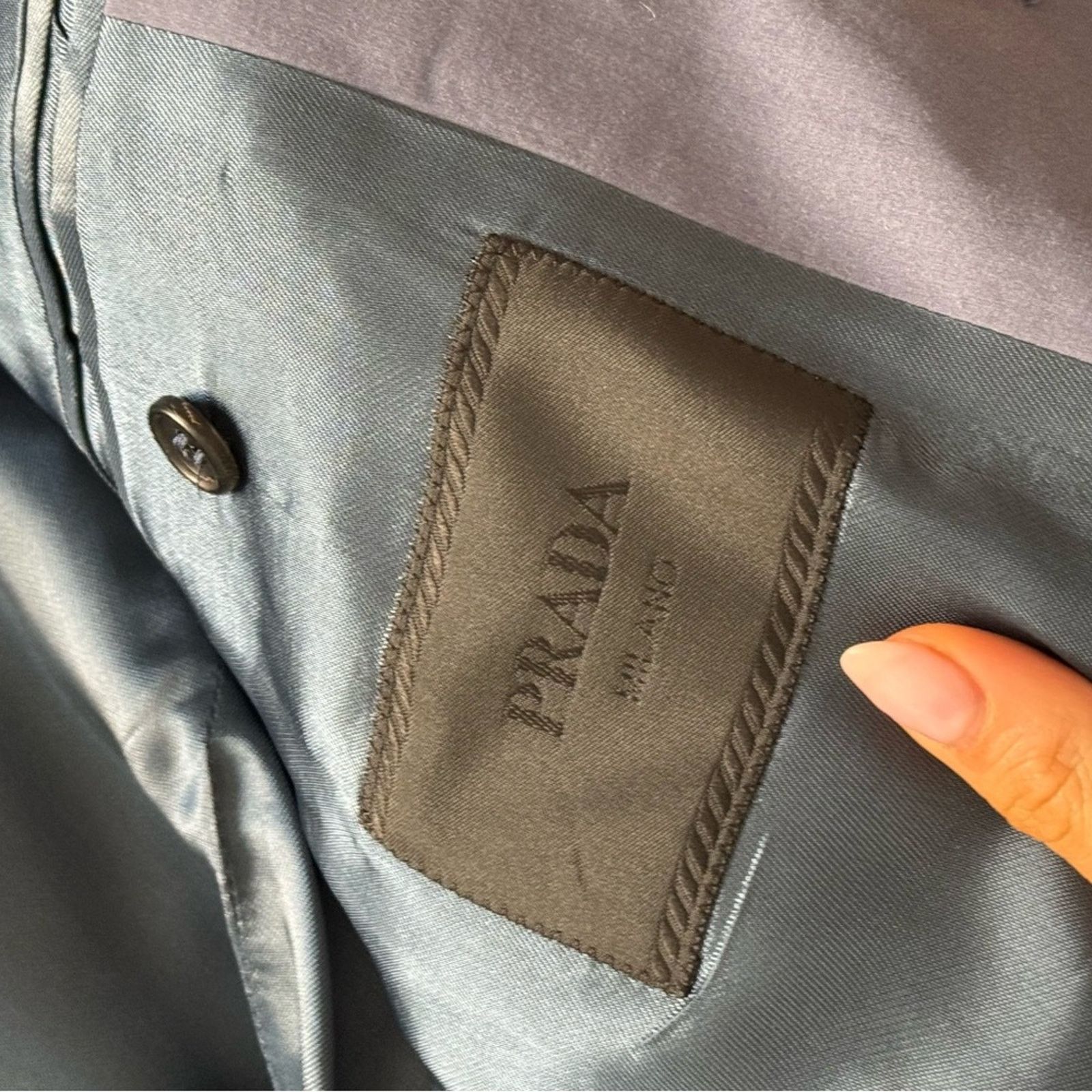 Prada Men's Prada Gray Blazer NWT Size 48S - 3 Thumbnail