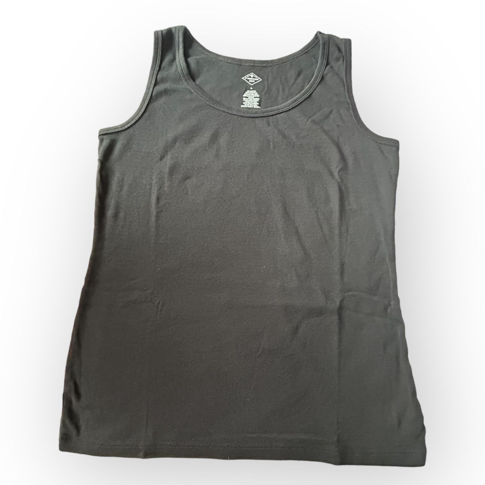 St. Johns Bay Womens Black St. Johns Bay Tank Top | Size Large Size L / US 10 / IT 46 - 1 Thumbnail