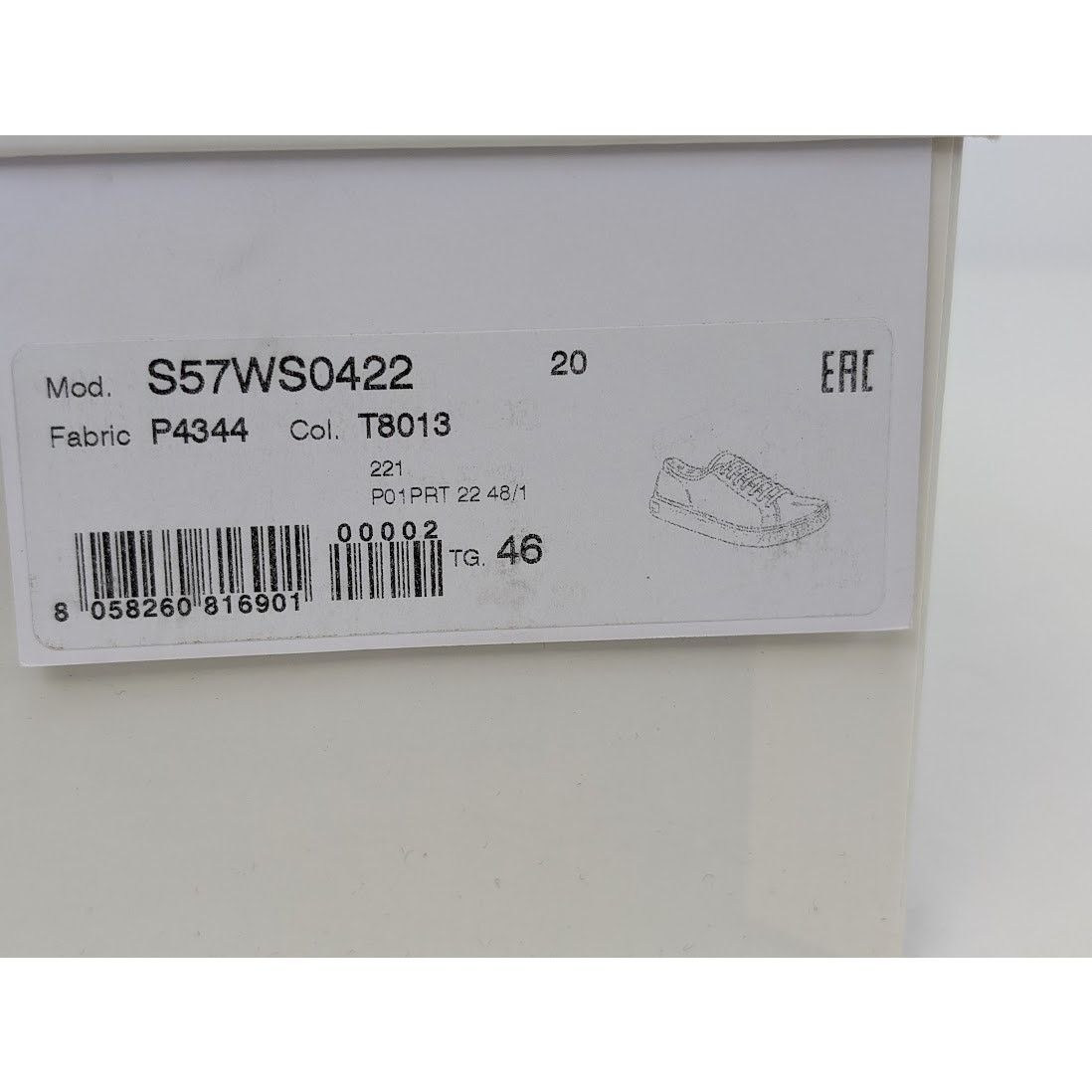 Maison Margiela o1rshd1 Tabi Low-top sneakers in Black/Beige Size US 13 / EU 46 - 20 Thumbnail