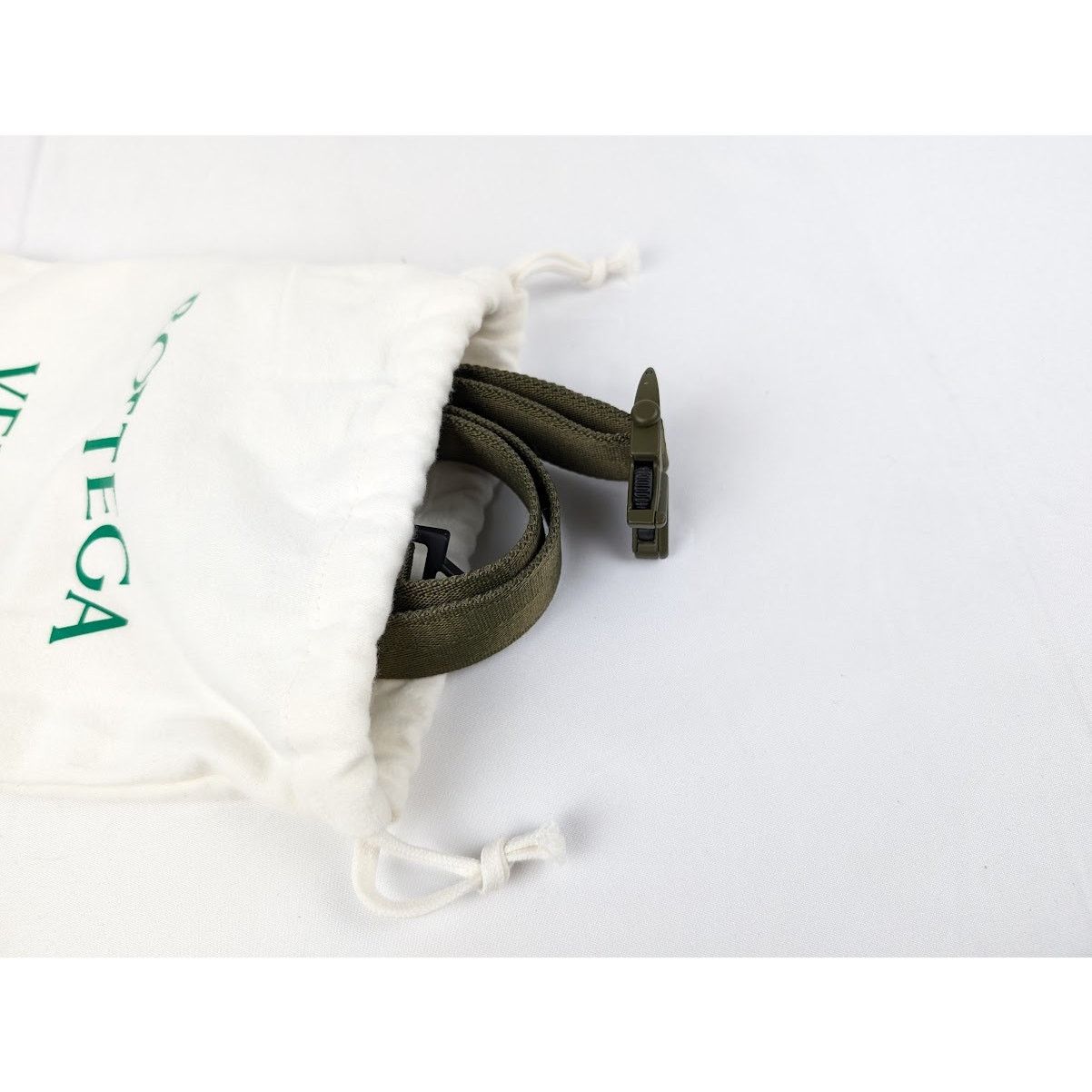 Bottega Veneta o1rshd1 Size: 85cm / Webbing Nappa Belt in Camping Size 32 - 22 Thumbnail