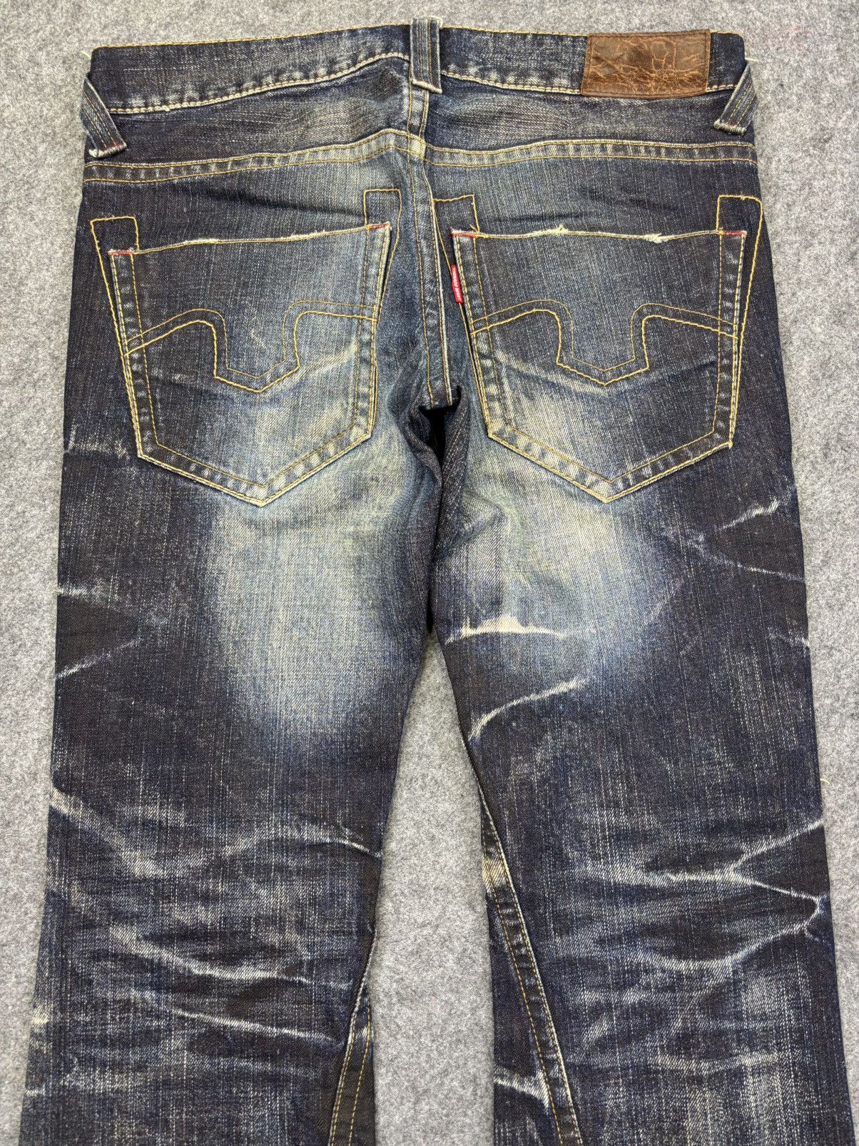 Tornado Mart 💥Archval SuperFlare💥Tornado Mart Artisanal Fade Denim F912 Size US 34 / EU 50 - 12 Thumbnail