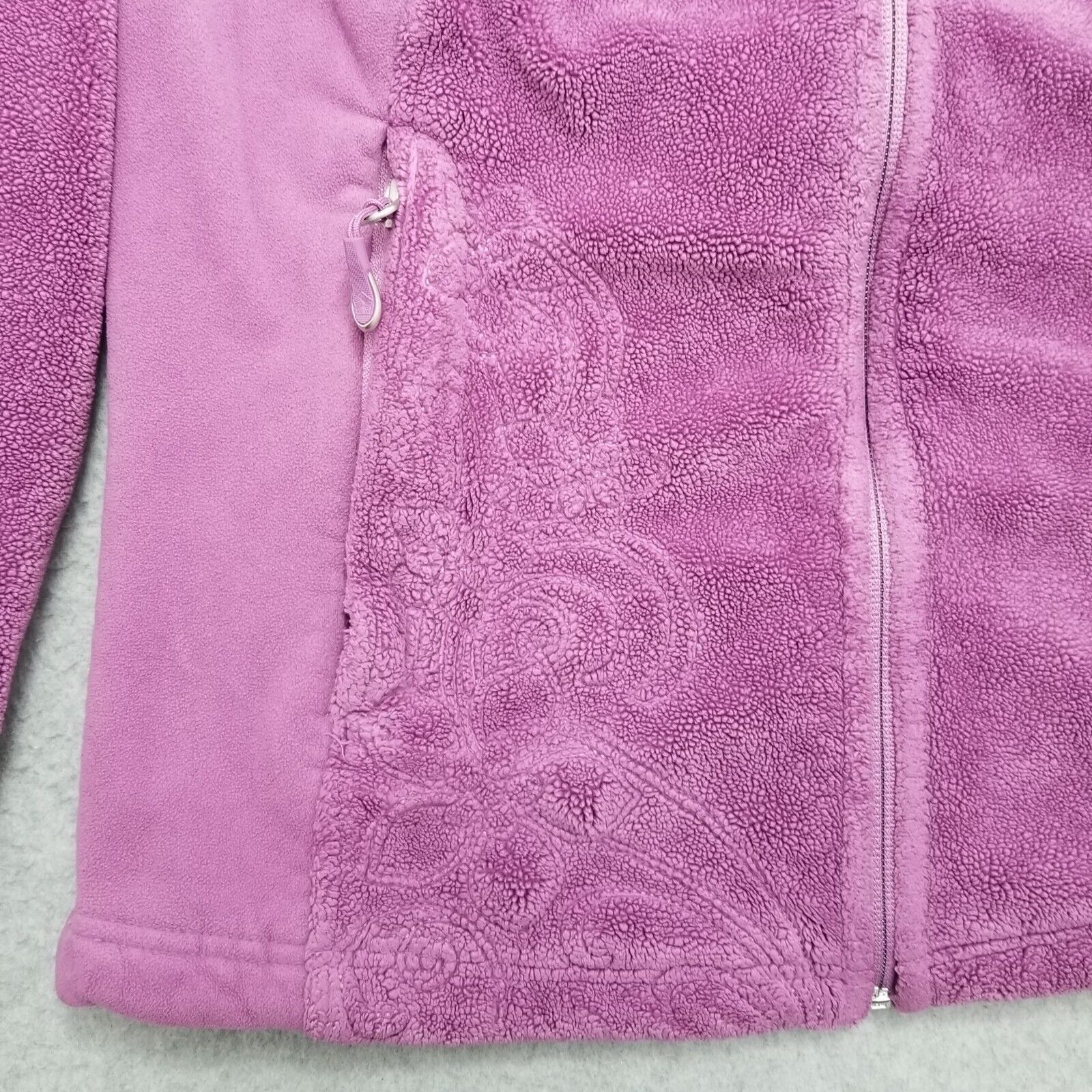 L.L. Bean LL Bean Sherpa Jacket Womens S Pockets Zip Casual Mock Neck Size S / US 4 / IT 40 - 4 Thumbnail