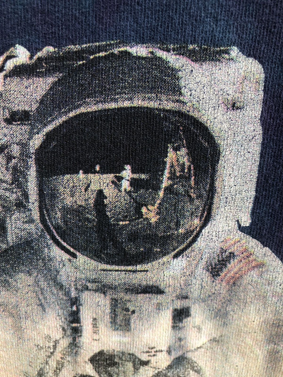 Vintage Vintage 90s First Manned Lunar Landing Tye Dye Size US XL / EU 56 / 4 - 6 Thumbnail