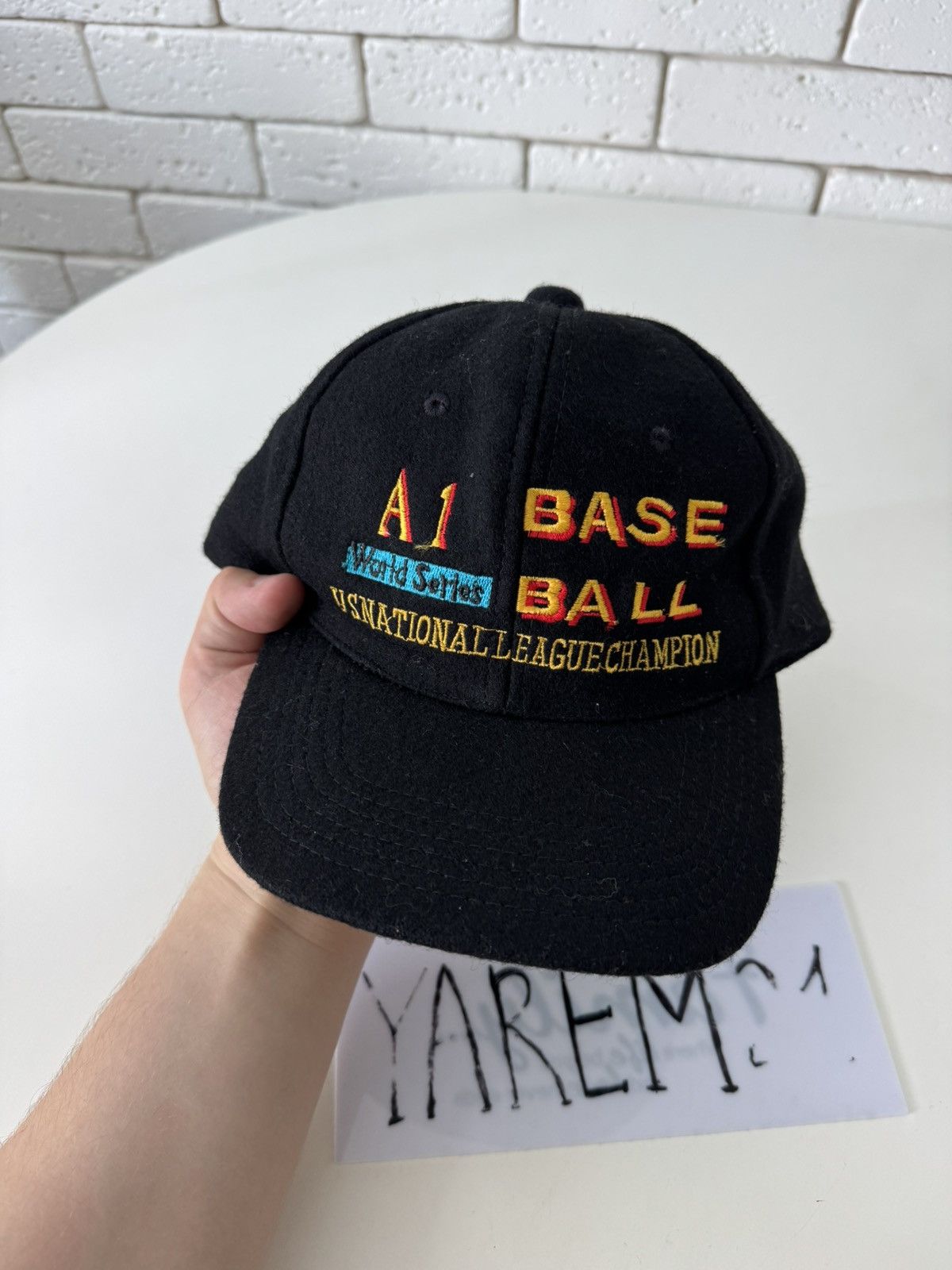 Vintage Baseball USA National league vintage cap hat Size ONE SIZE - 2 Thumbnail