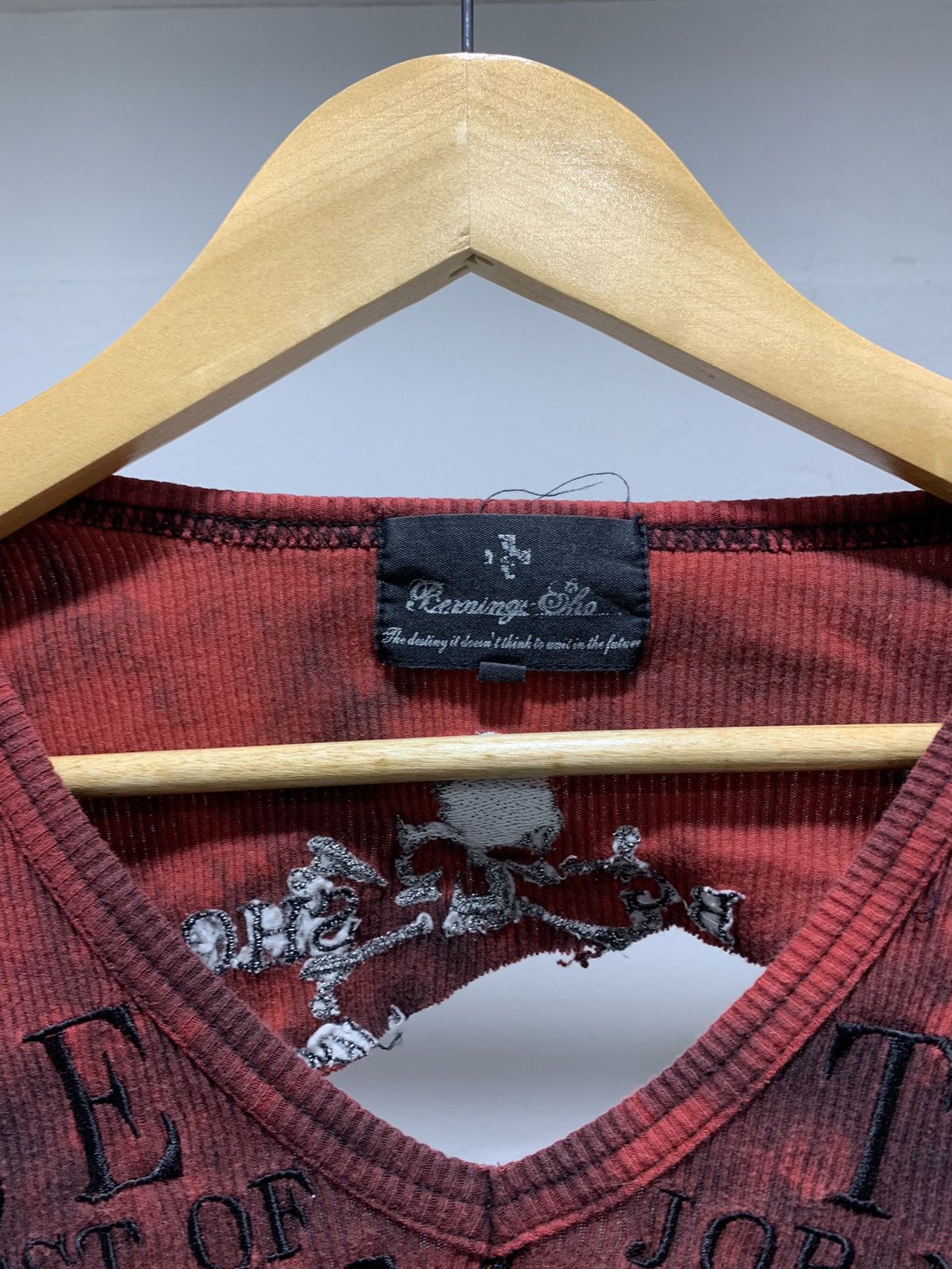 Other Bernings Sho Poem Y2K Punk Distressed Knit Size US M / EU 48-50 / 2 - 5 Thumbnail