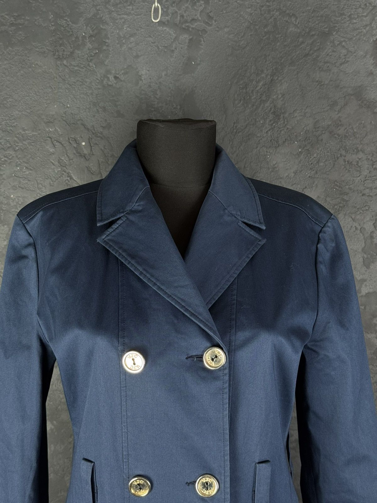 Versace Vintage Versace Jeans Couture 90s Trench Coat jacket Size L / US 10 / IT 46 - 6 Thumbnail