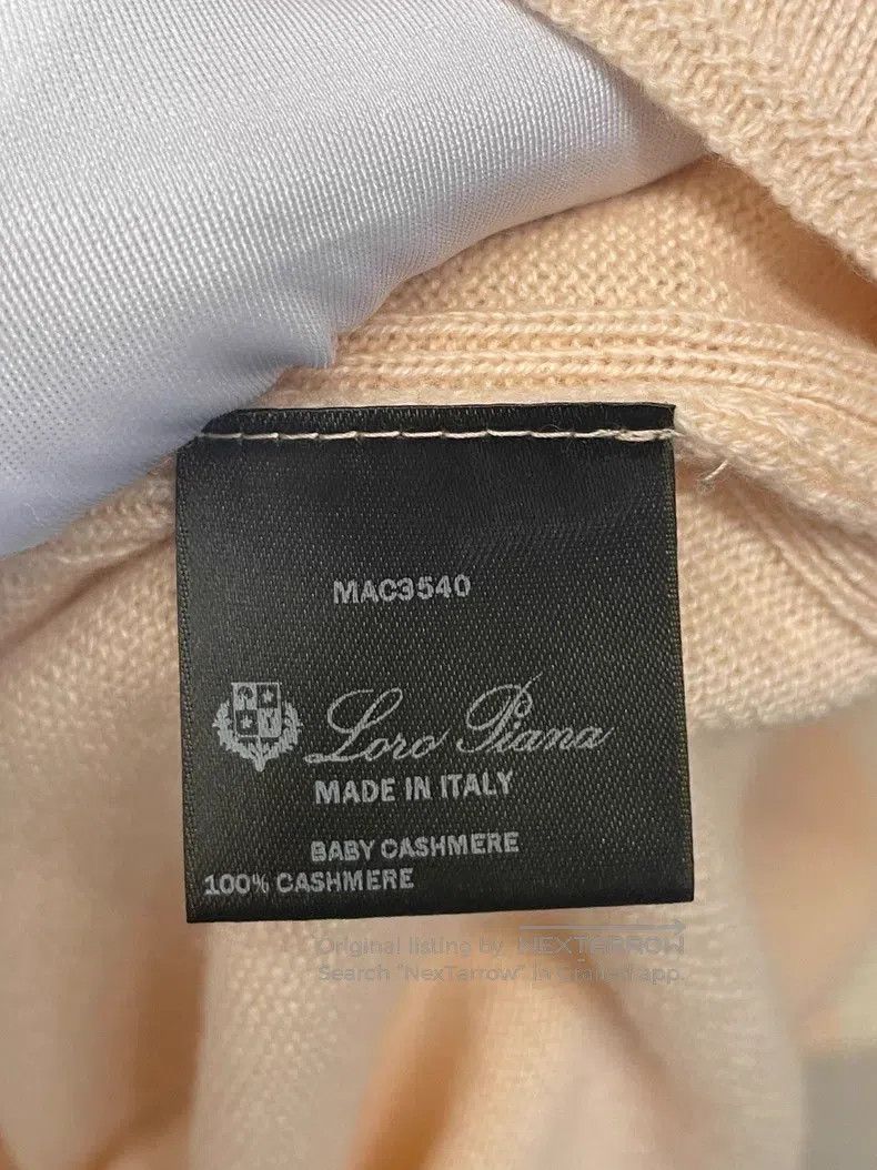 Loro Piana Loro Piana Moss Pink Cashmere T-Shirt Size M / US 6-8 / IT 42-44 - 5 Thumbnail