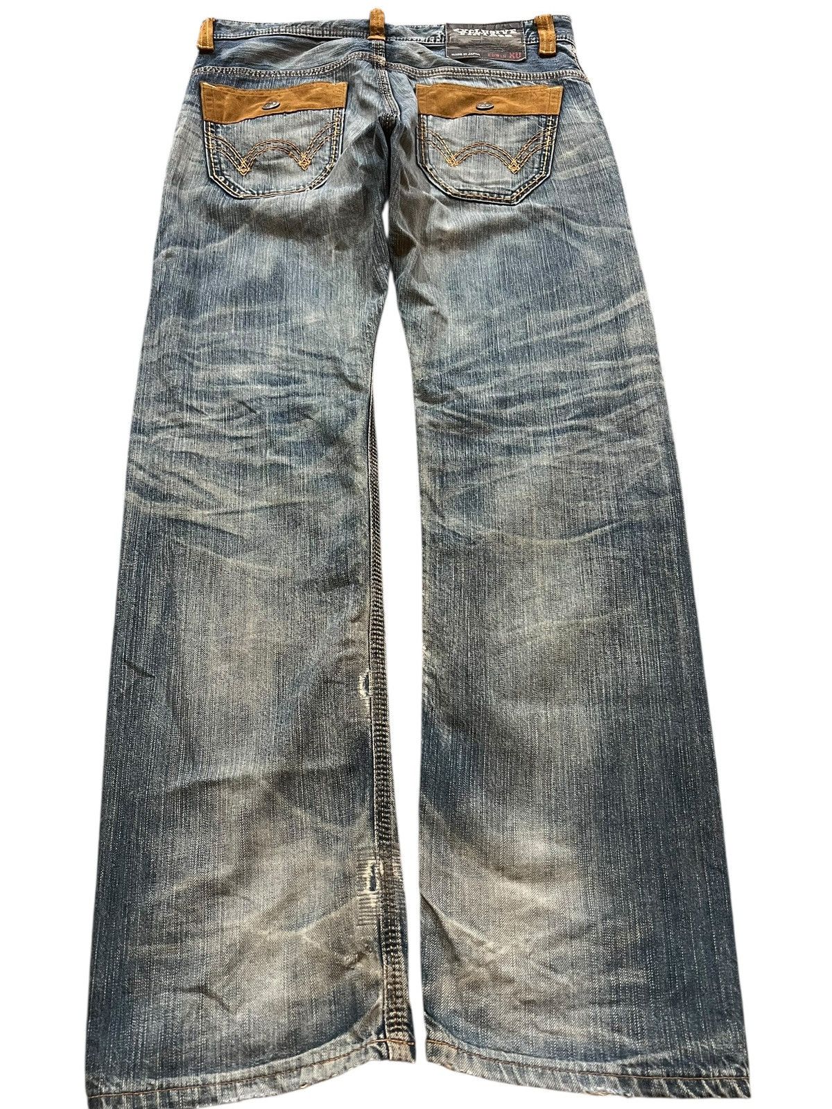 Edwin EDWIN EXCLUSIVE VINTAGE XV DISTRESSED BUSH PANTS JEANS Size US 36 / EU 52 - 2 Thumbnail