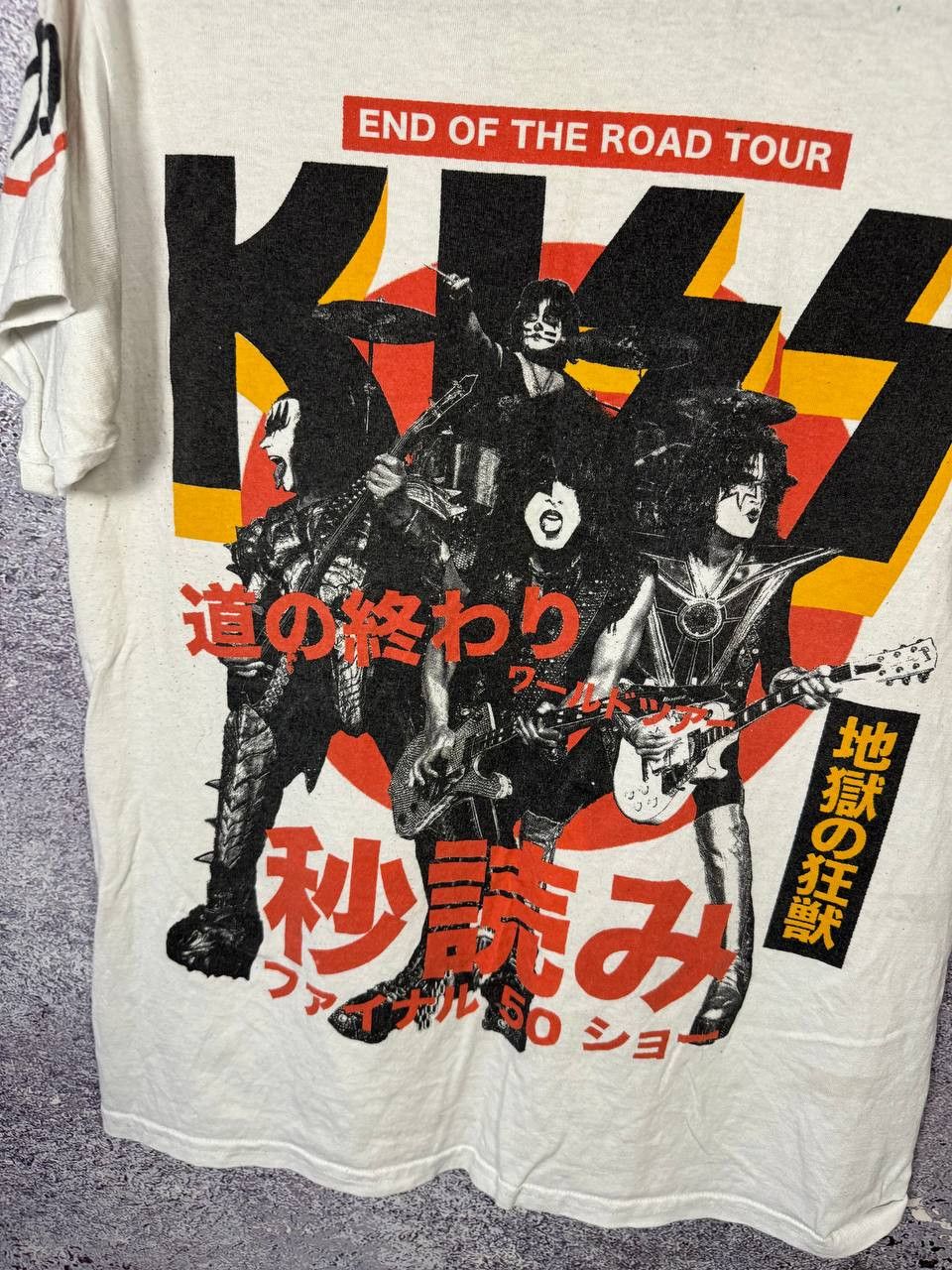 Band Tees KISS End Of The Road Tour T-Shirt Countdown Final Concert Size US S / EU 44-46 / 1 - 6 Thumbnail