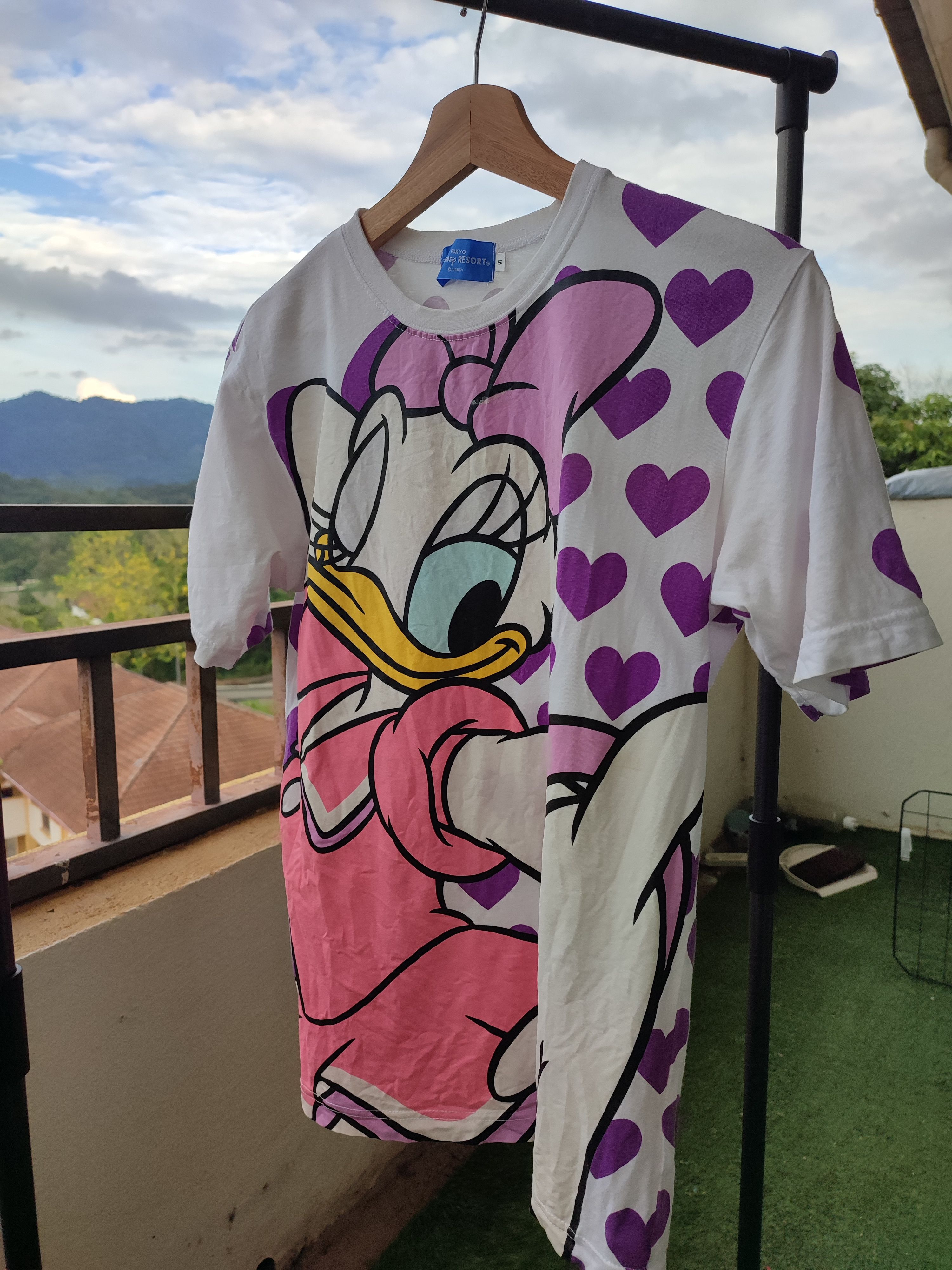 Disney Daisy and Minnie Big Print Tee Size US S / EU 44-46 / 1 - 2 Thumbnail