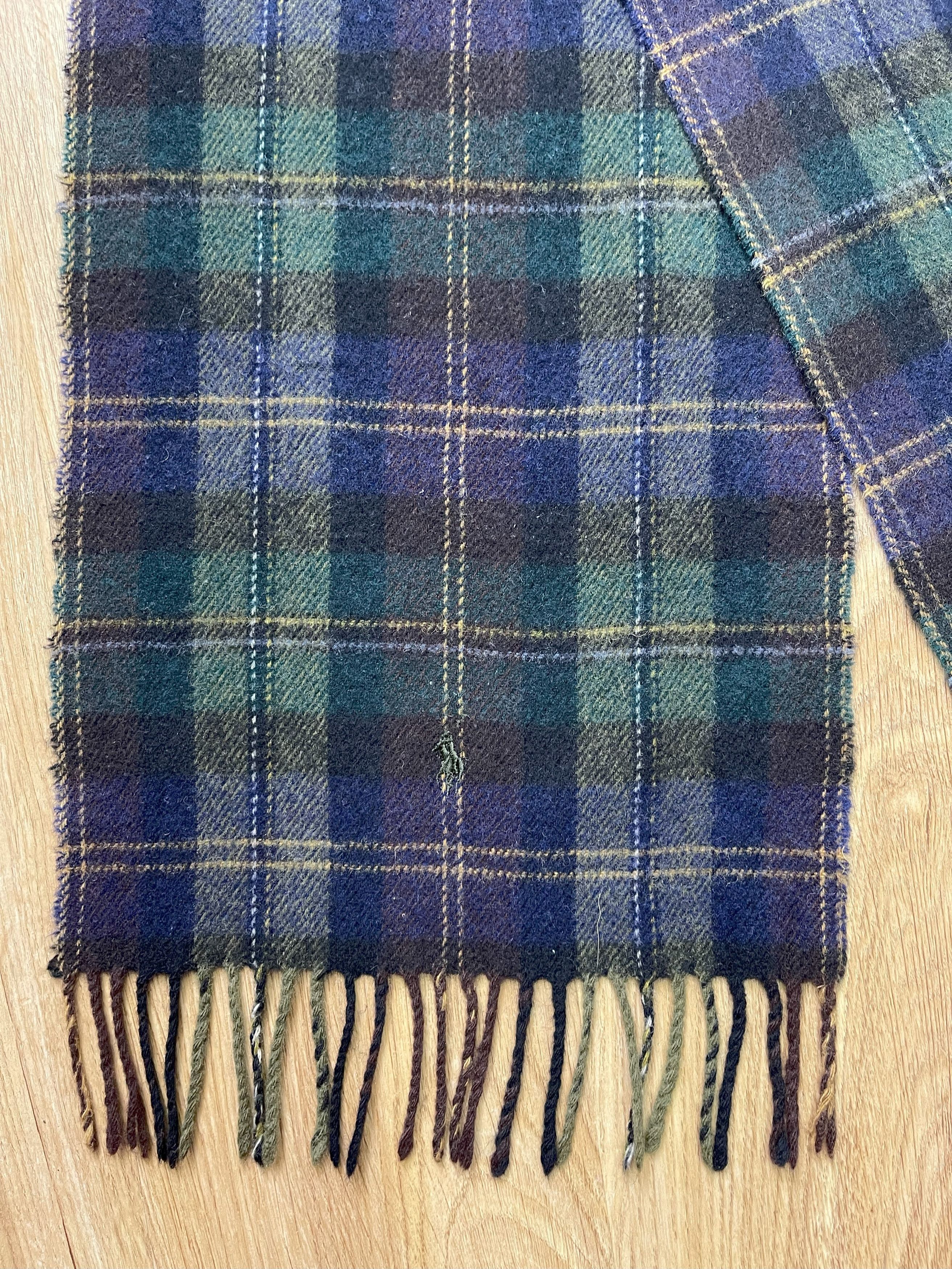 Polo Ralph Lauren Vintage Polo Ralph Lauren Scarf / Muffler - 6040 Size ONE SIZE - 6 Thumbnail