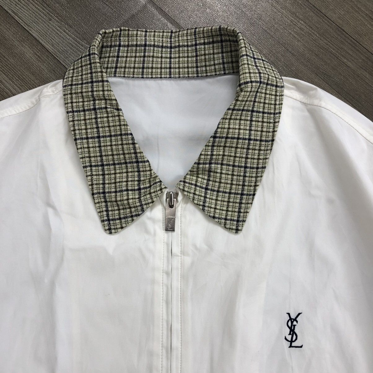 Yves Saint Laurent Vintage Yves Saint Laurent Pour Homme Work Jacket YSL Size US XL / EU 56 / 4 - 3 Thumbnail
