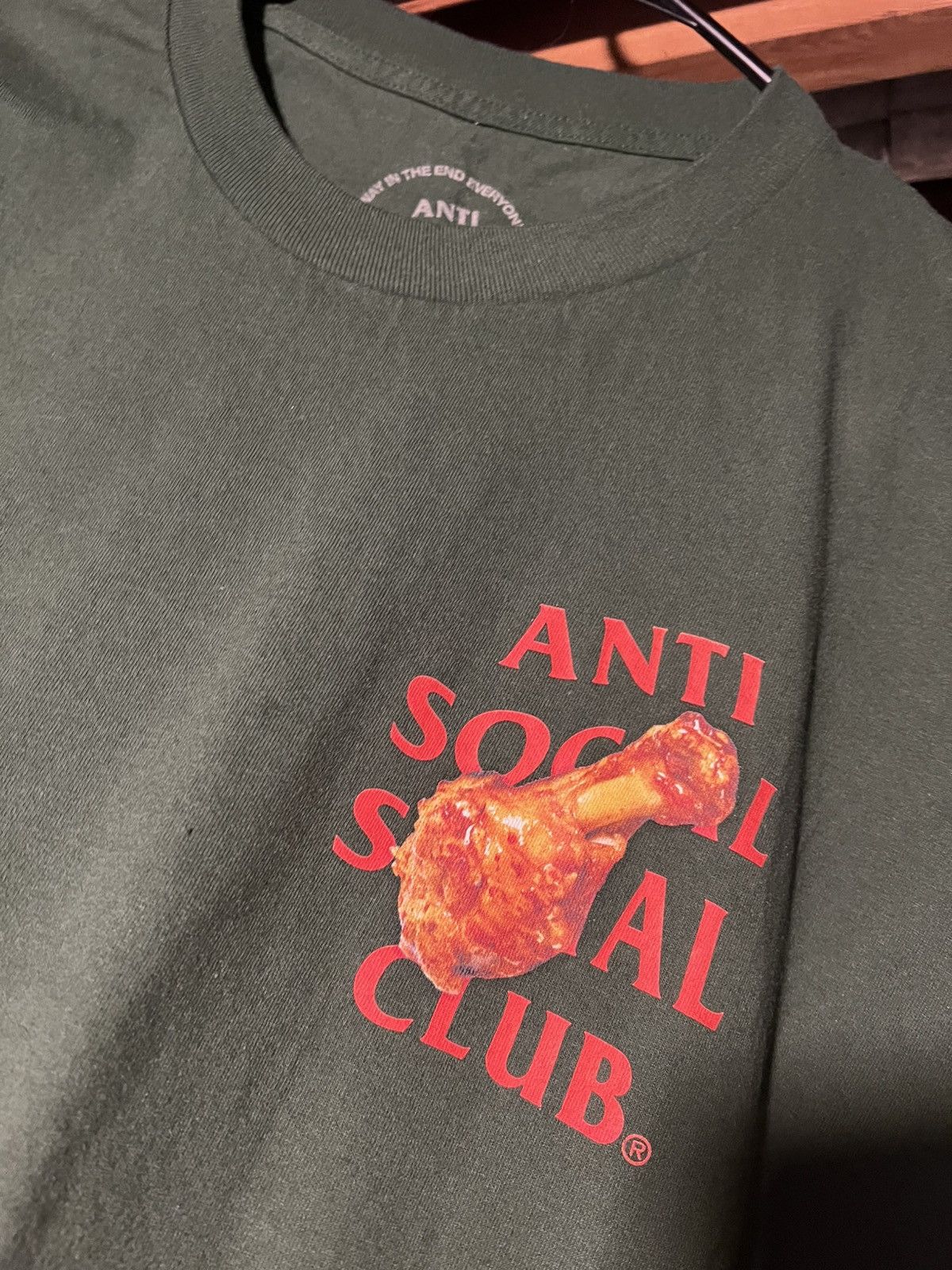 Anti Social Social Club Anti Social Social Club Chicken Wing Tee Size US XXL / EU 58 / 5 - 1 Thumbnail