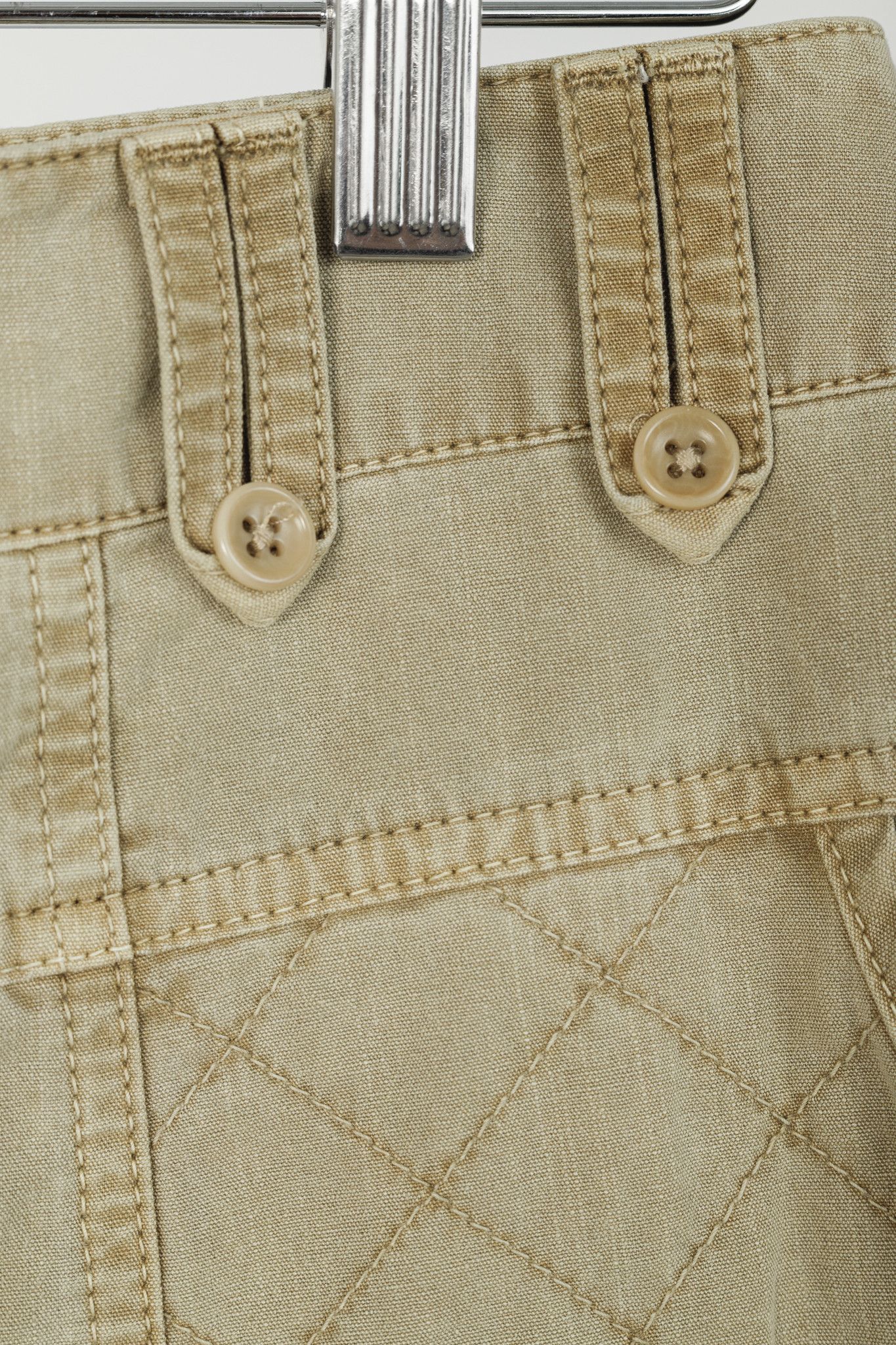 Ulla Johnson Ulla Johnson Cambrie Khaki Straight-Leg Pants Size 27" / US 4 / IT 40 - 5 Thumbnail
