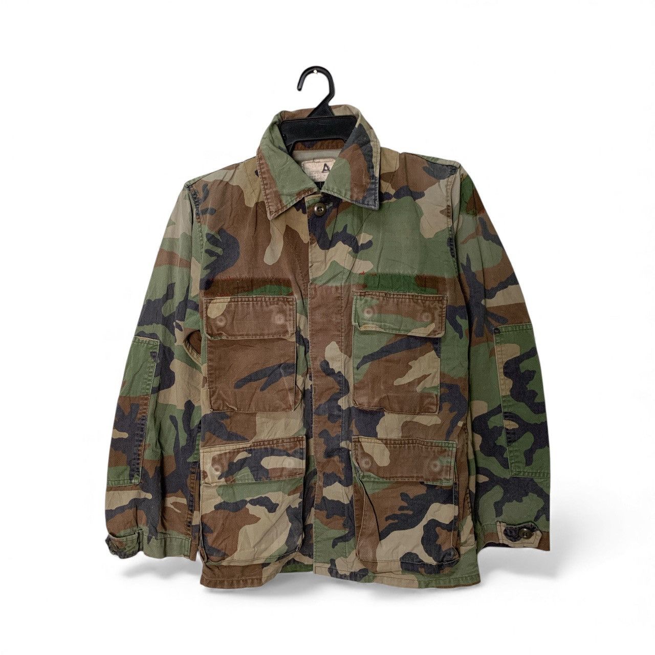 Other Rare Vintage US Army Woodland Camo Field Jacket Size XS / US 0-2 / IT 36-38 - 1 Thumbnail
