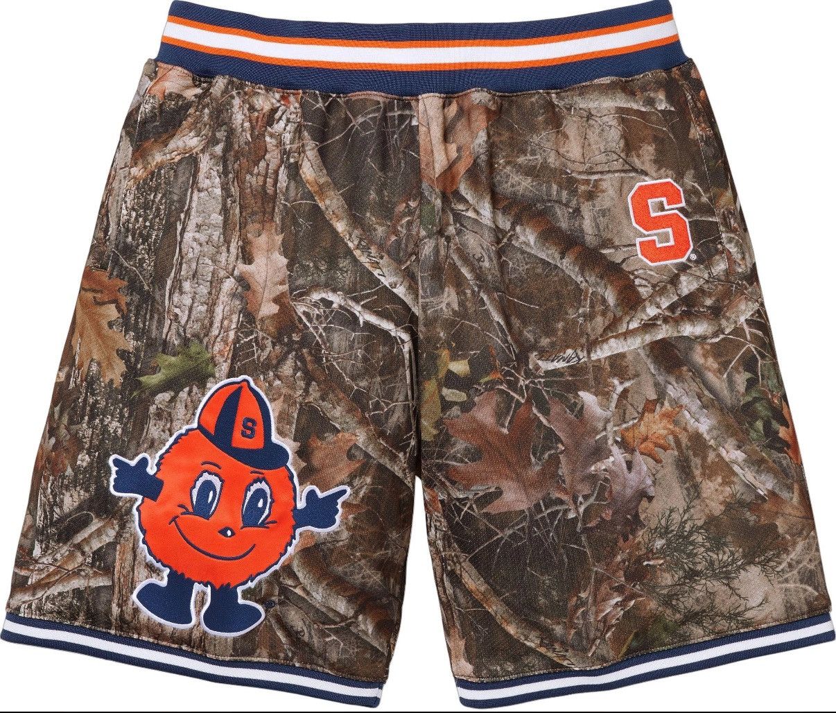 Supreme HARDIES Supreme Camo Basketball Shorts blue | Grailed